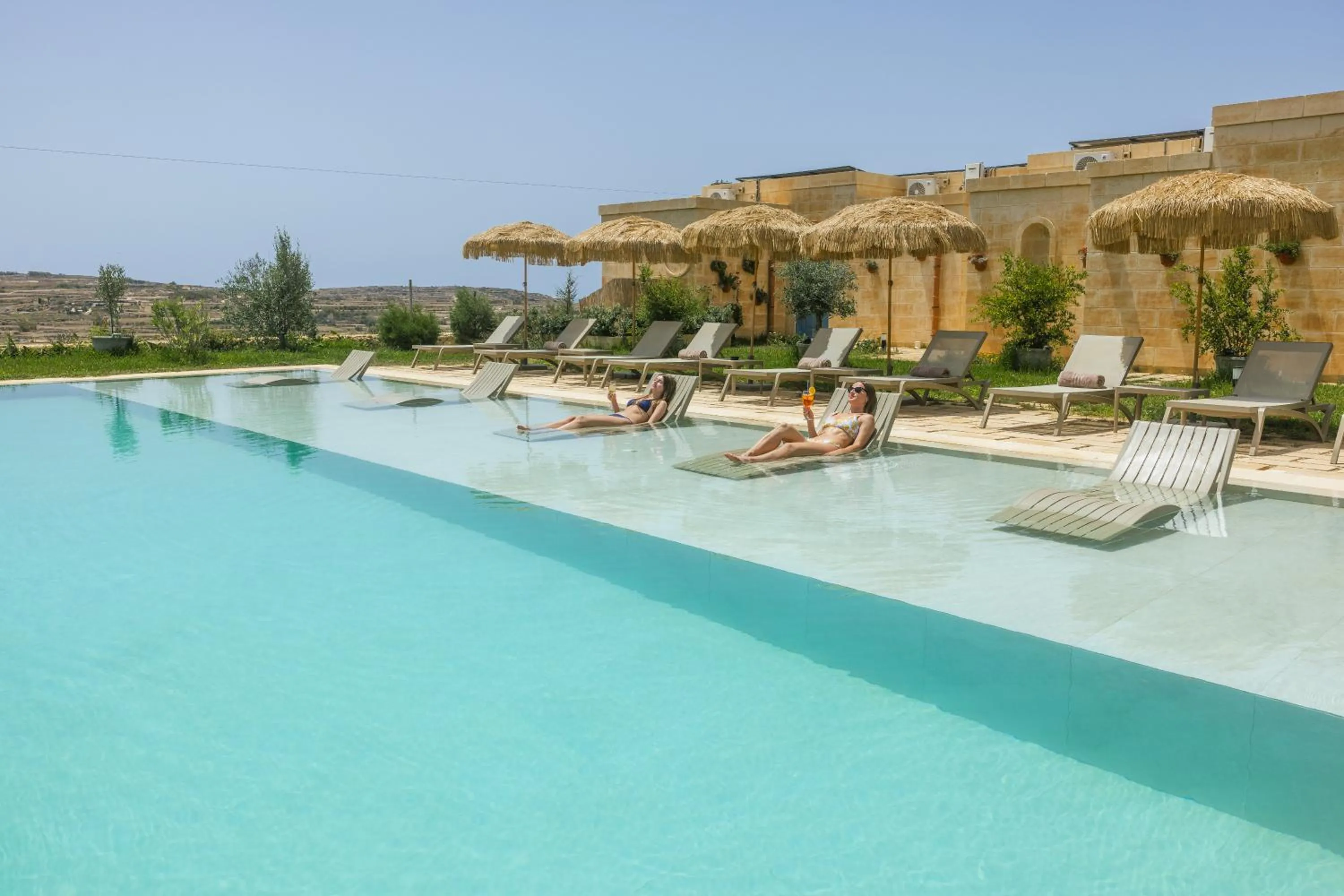 Swimming pool in Tuta Agrotourism