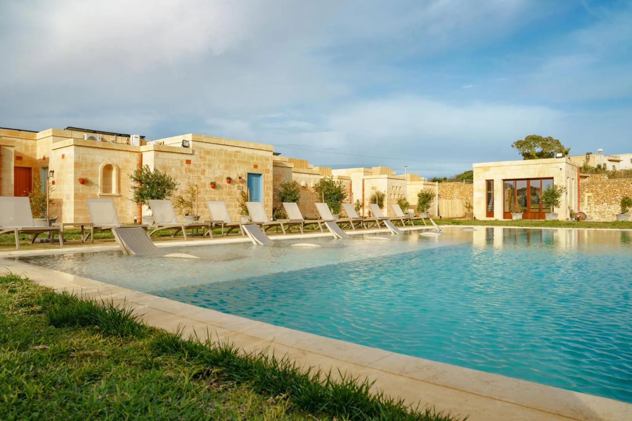 Pool view in Tuta Agrotourism