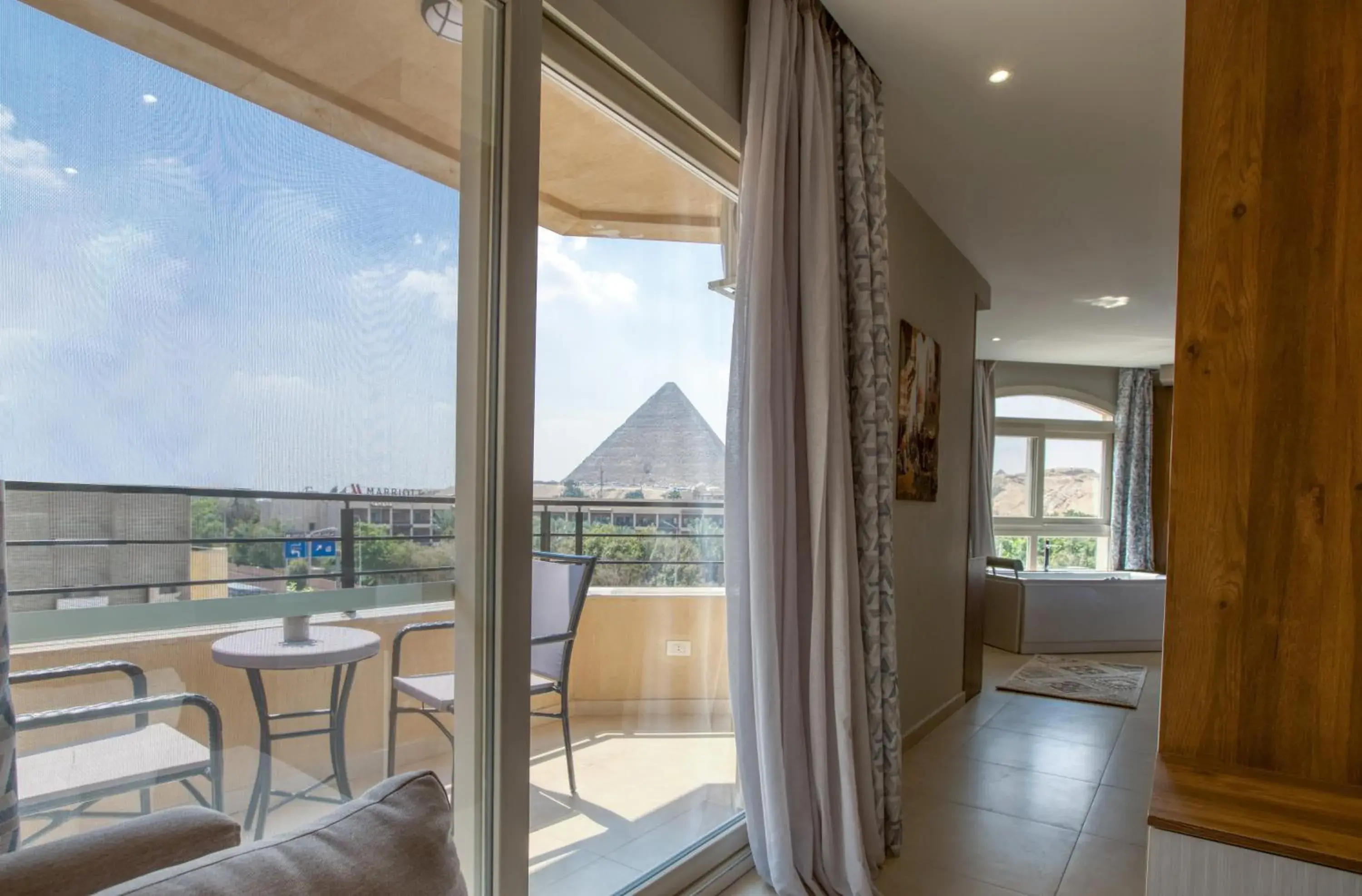 View (from property/room) in Nozol Pyramids Hotel and Spa View (from property/room) in Nozol Pyramids Hotel and Spa
