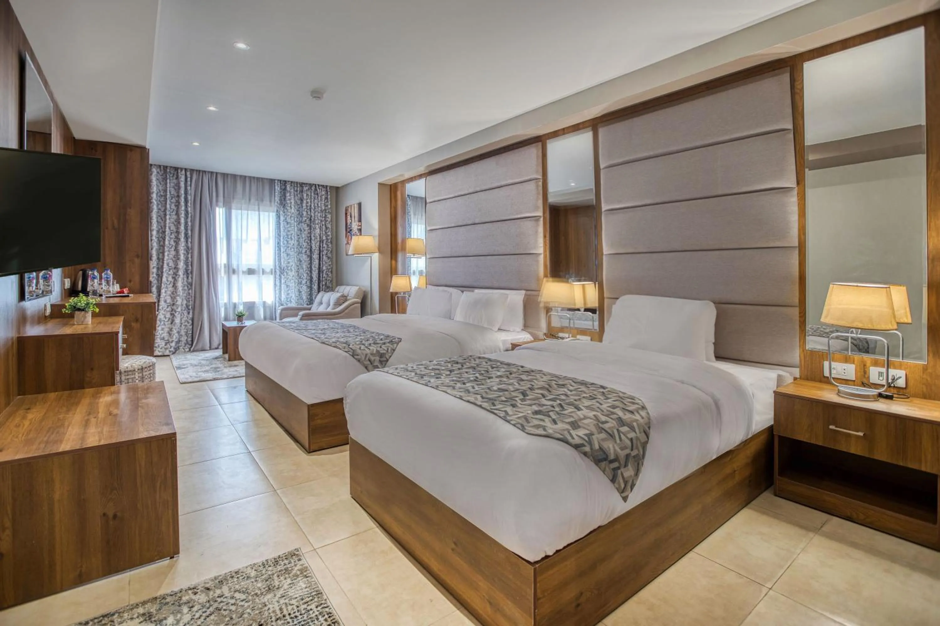 Photo of the whole room, Bed in Nozol Pyramids Hotel and Spa