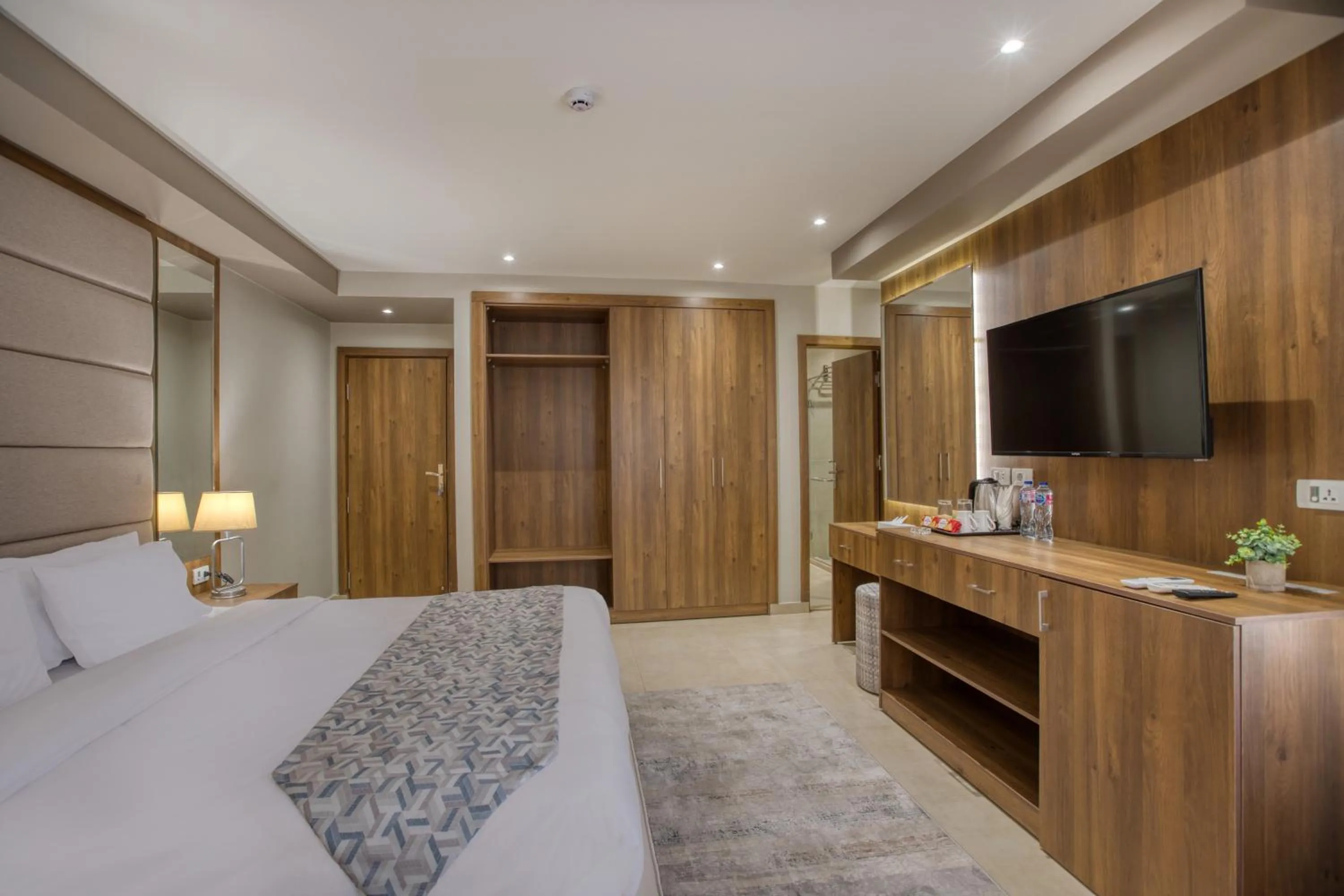 Photo of the whole room, Bed in Nozol Pyramids Hotel and Spa