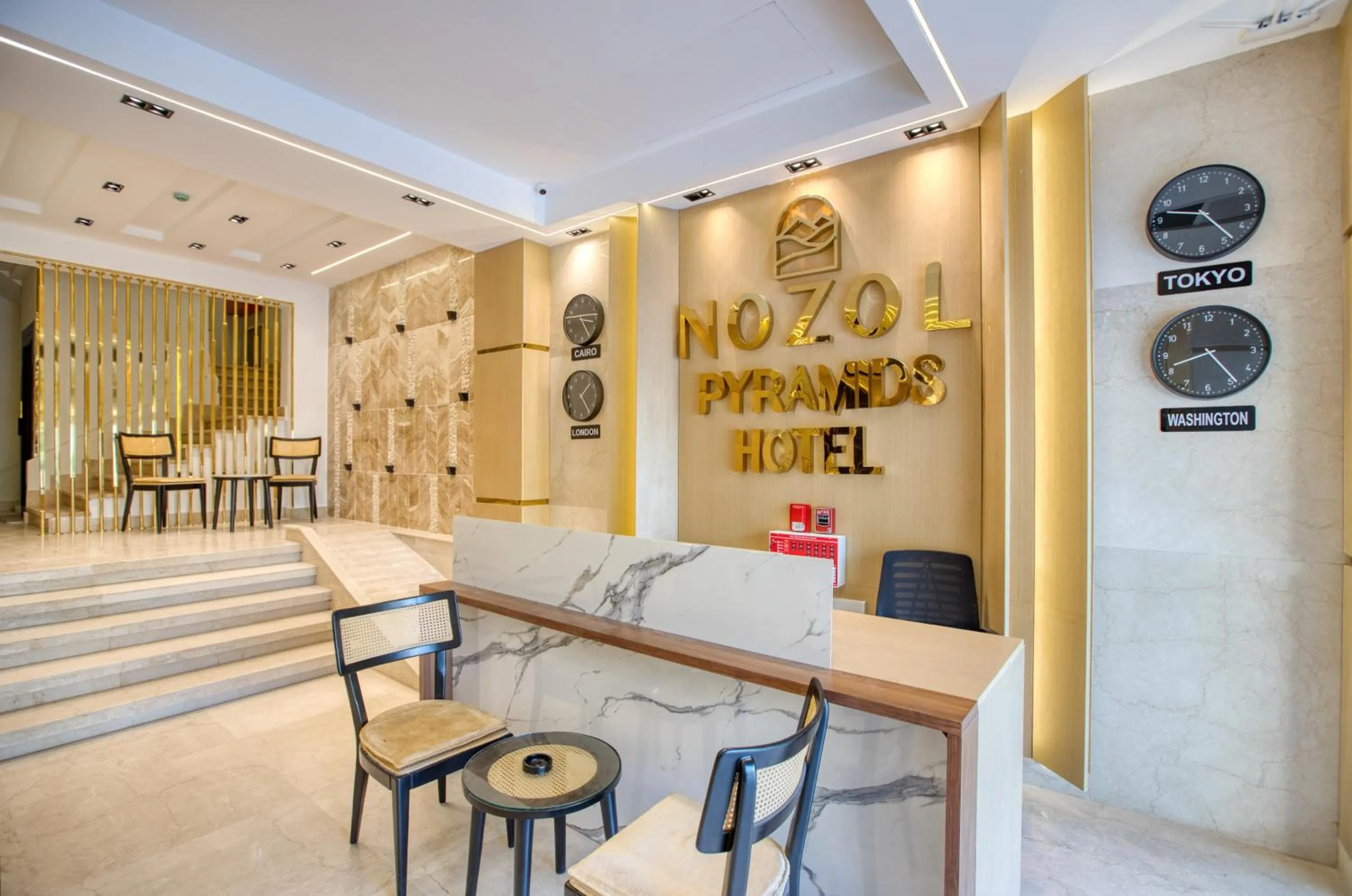 Lobby or reception in Nozol Pyramids Hotel and Spa