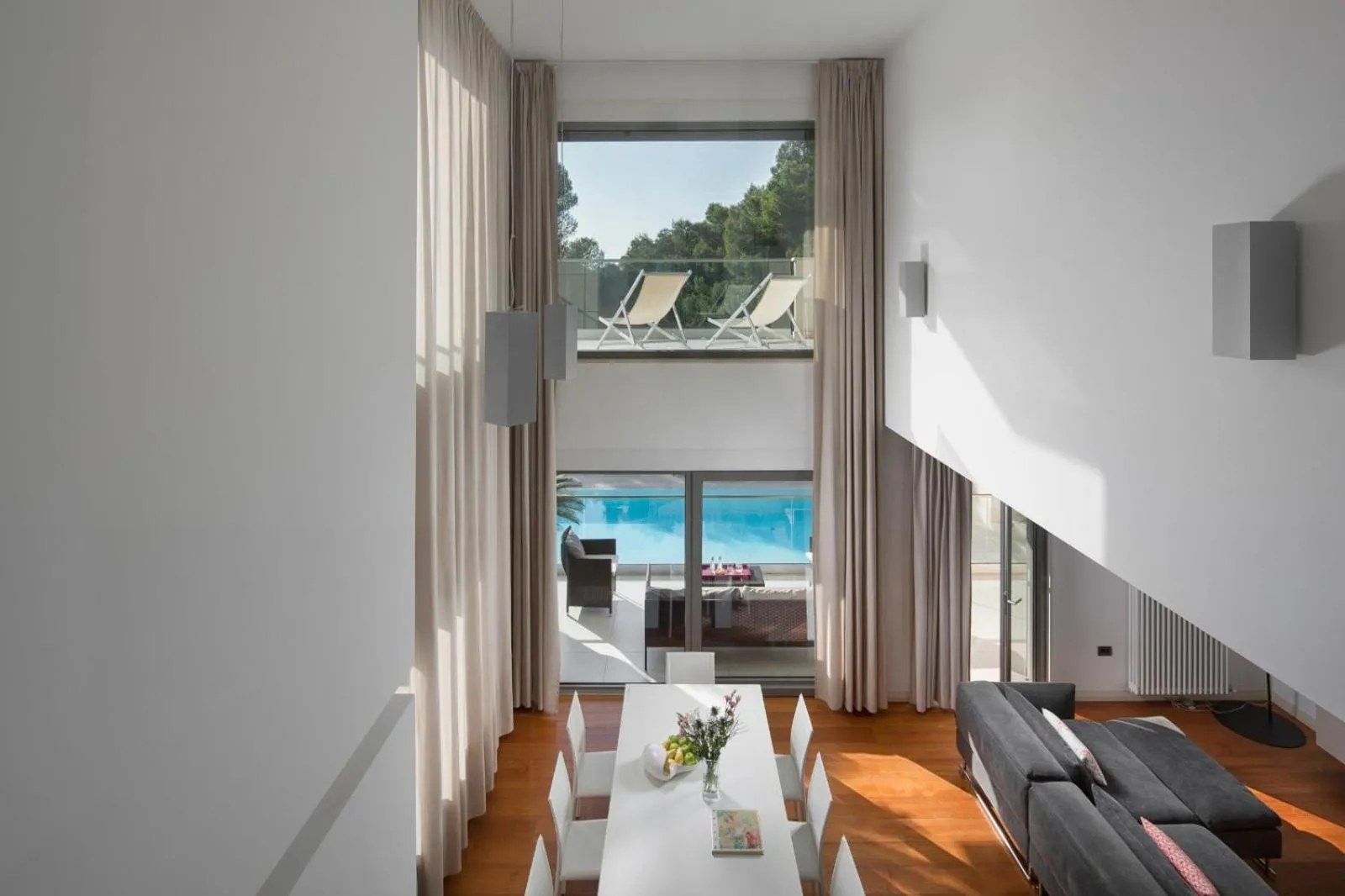 Living room in Villa Valsavia, apartment Valsavia with pool and SPA