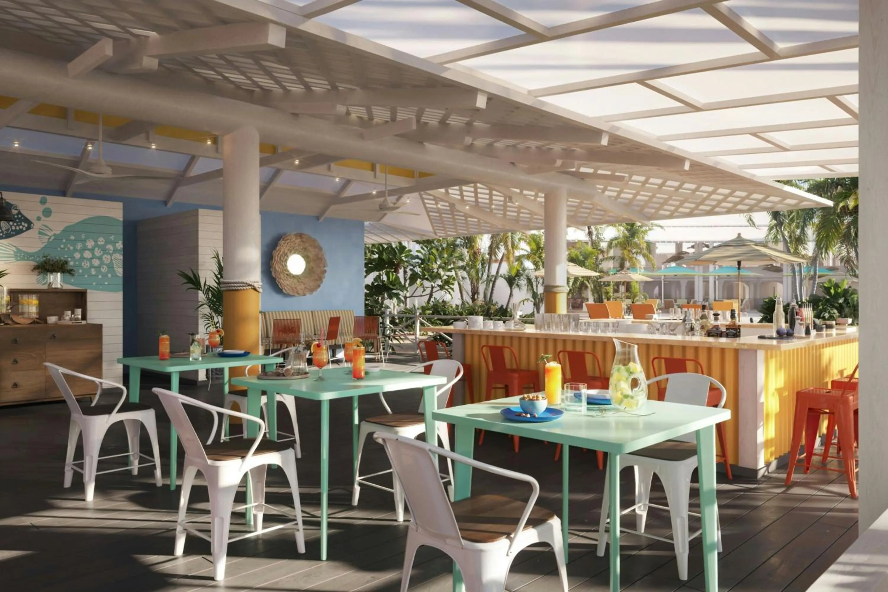 Restaurant/places to eat in Turtle Beach, a Tribute Portfolio All Inclusive Hotel