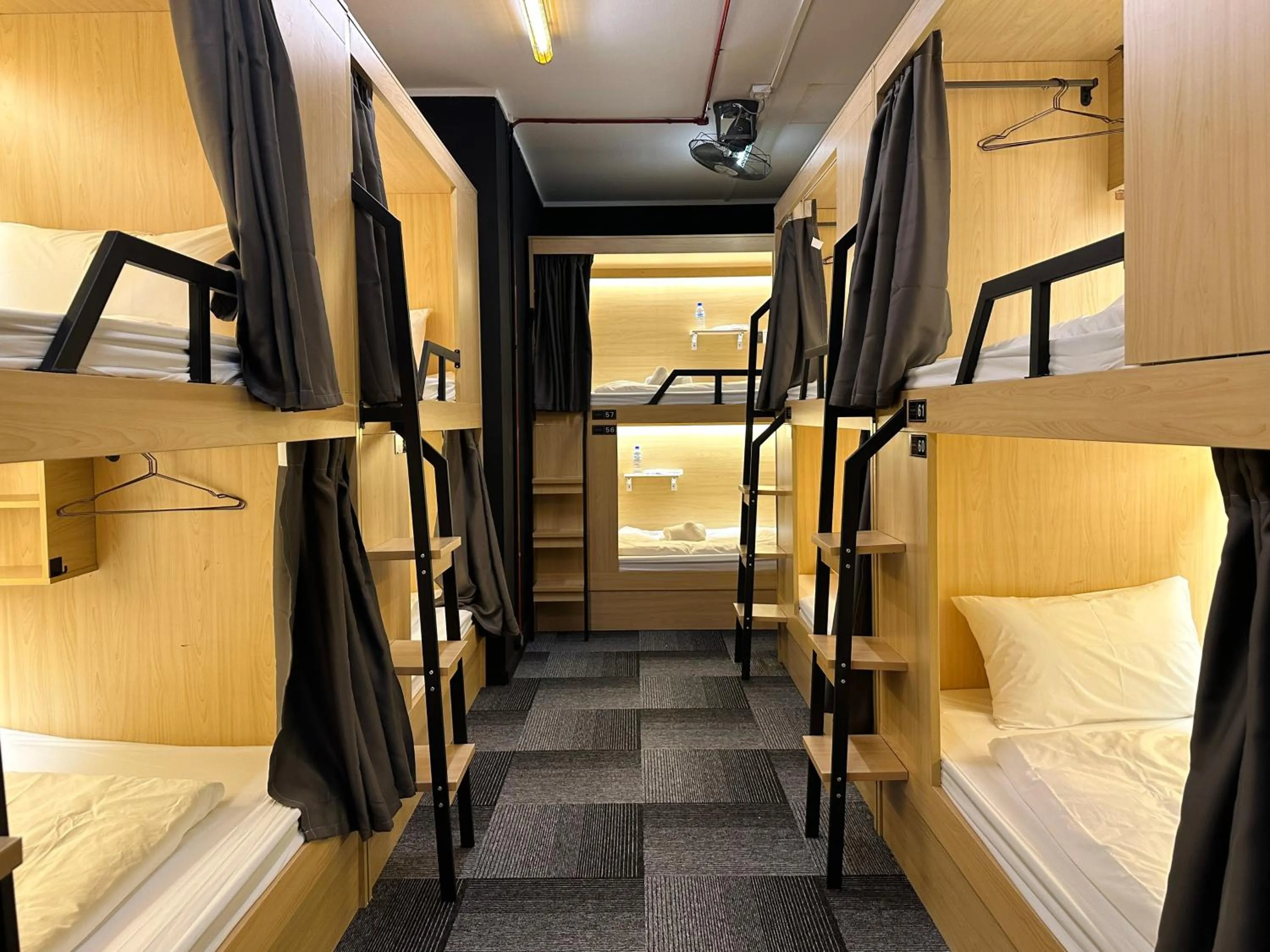 Bedroom, Bed in THE ROOM Capsule Hotel