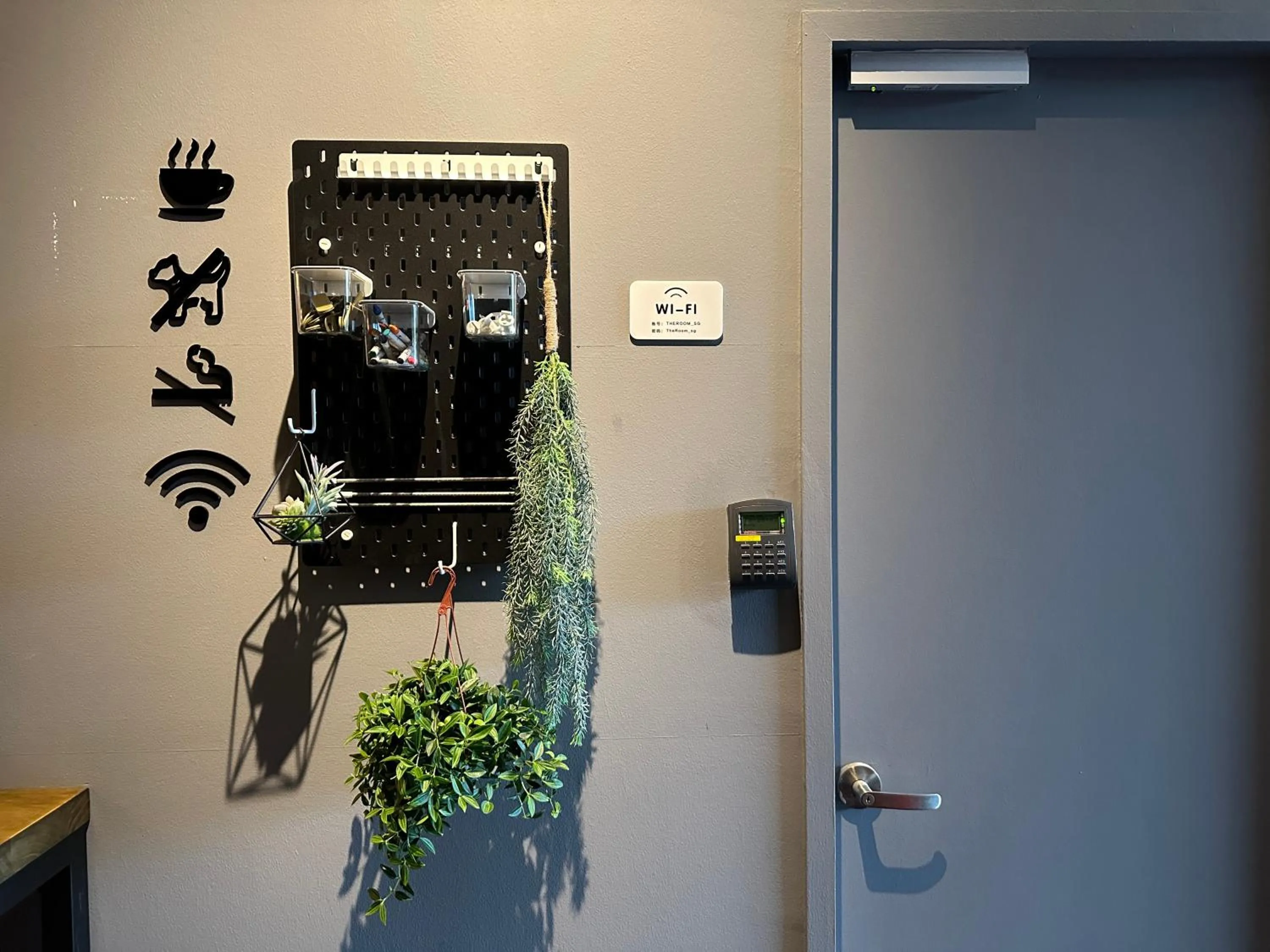 Lobby or reception in THE ROOM Capsule Hotel