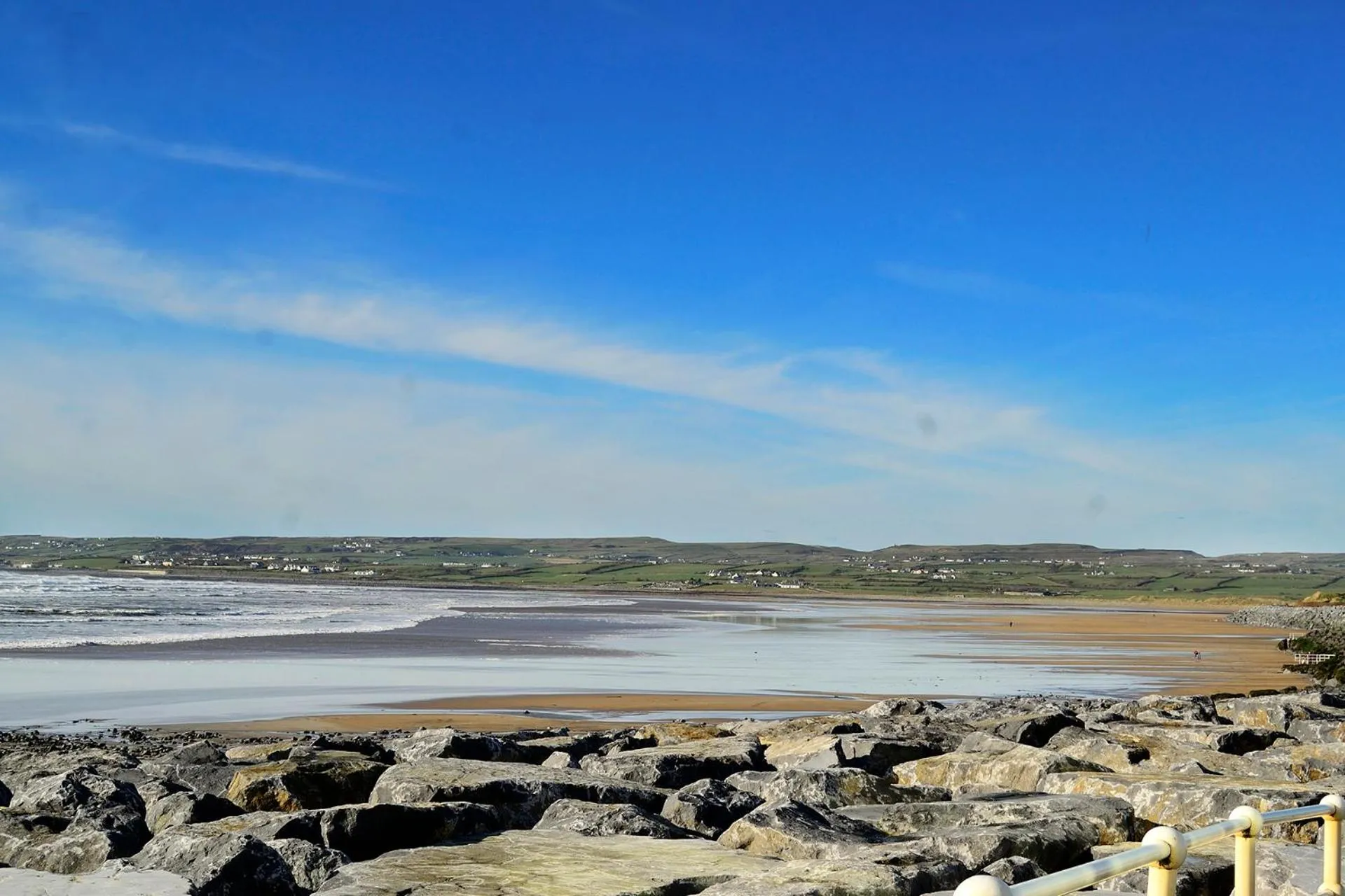 Sea view in Station House Bed & Breakfast