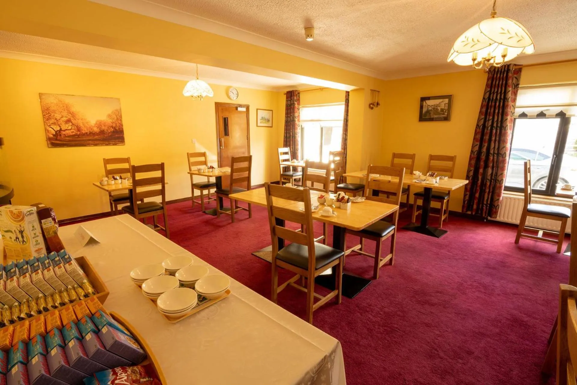 Restaurant/places to eat in Station House Bed & Breakfast