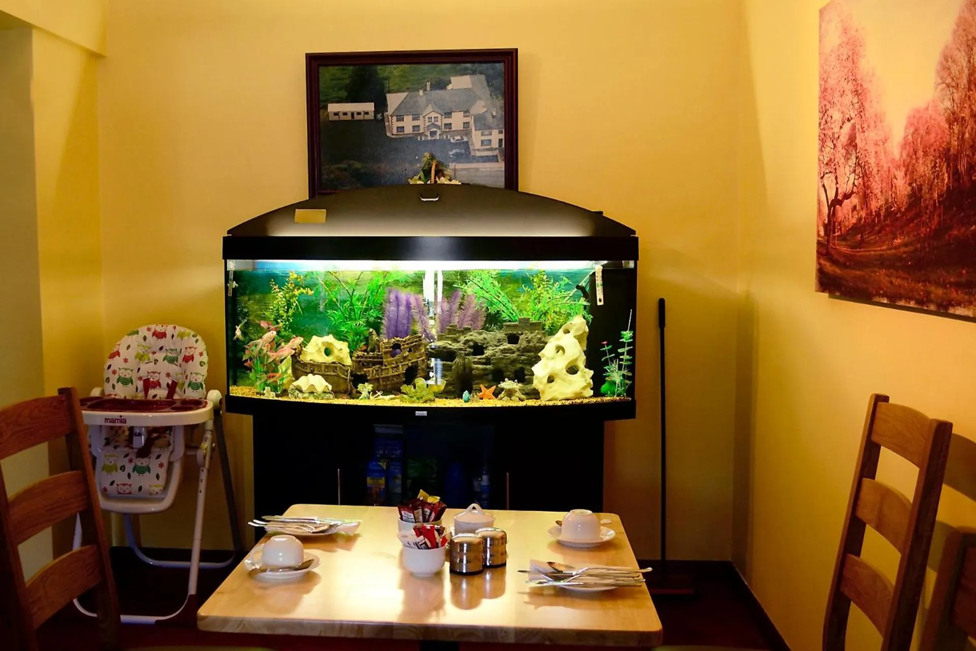 Dining area in Station House Bed & Breakfast