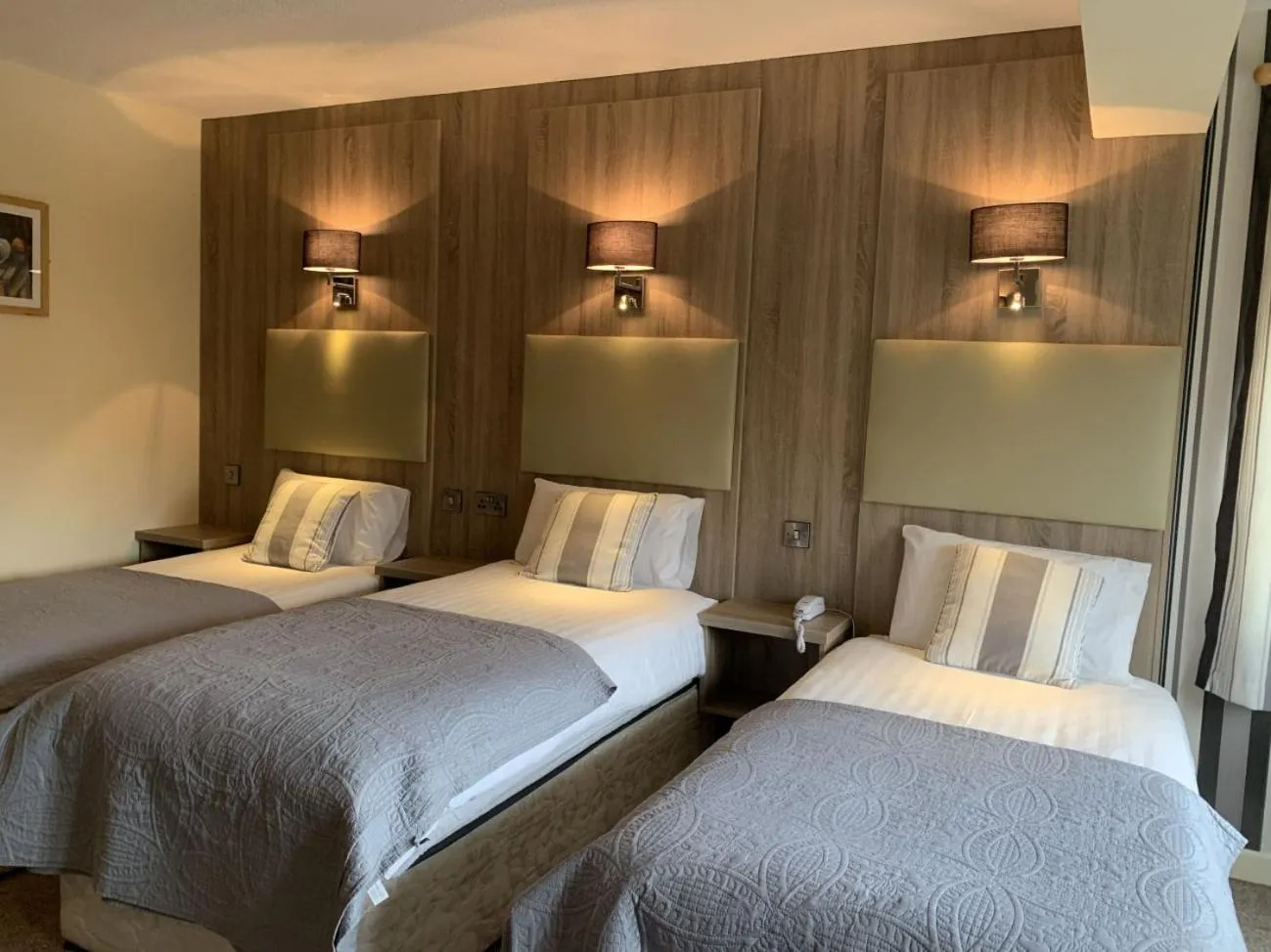 Bed in Station House Bed & Breakfast