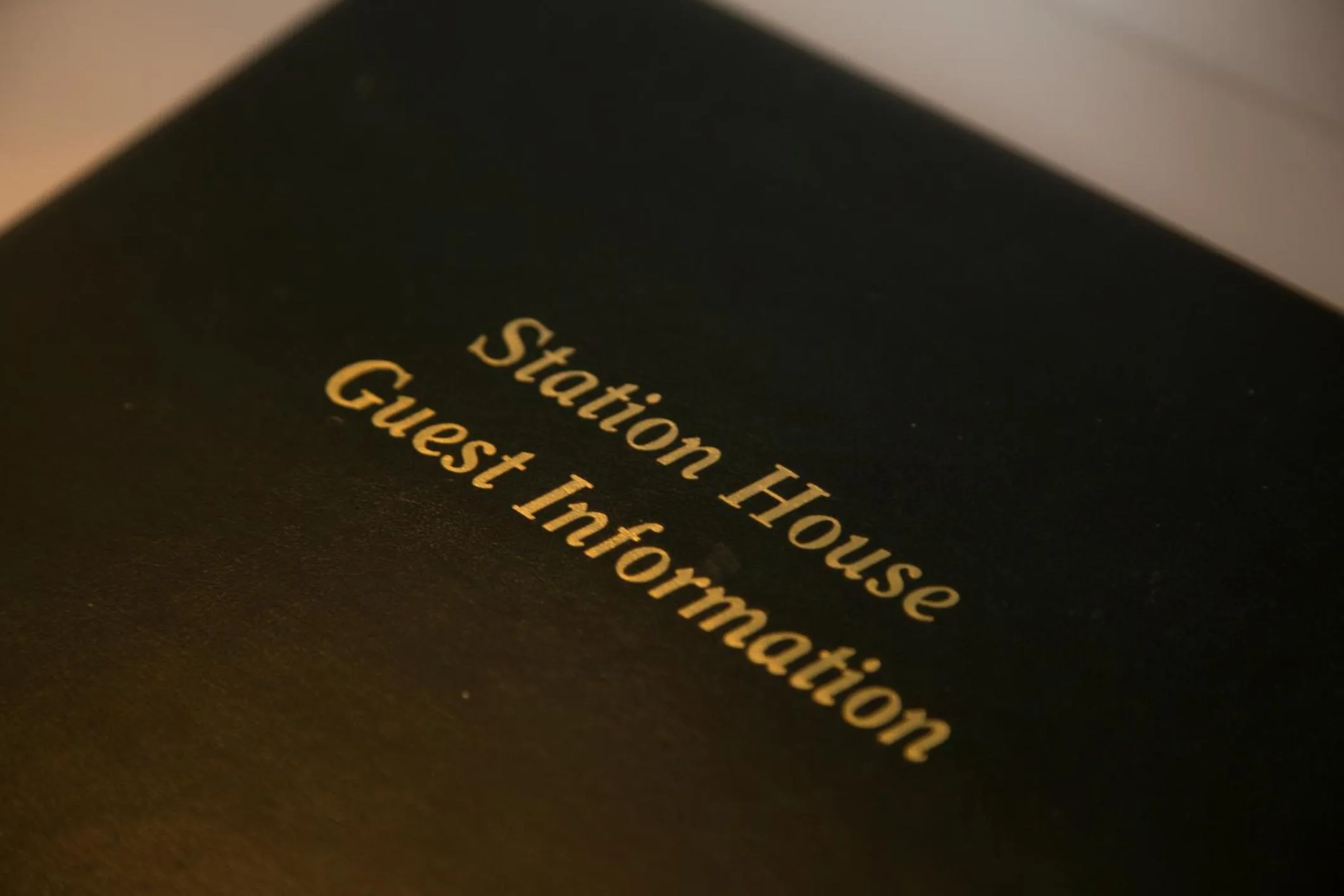 Property logo or sign in Station House Bed & Breakfast