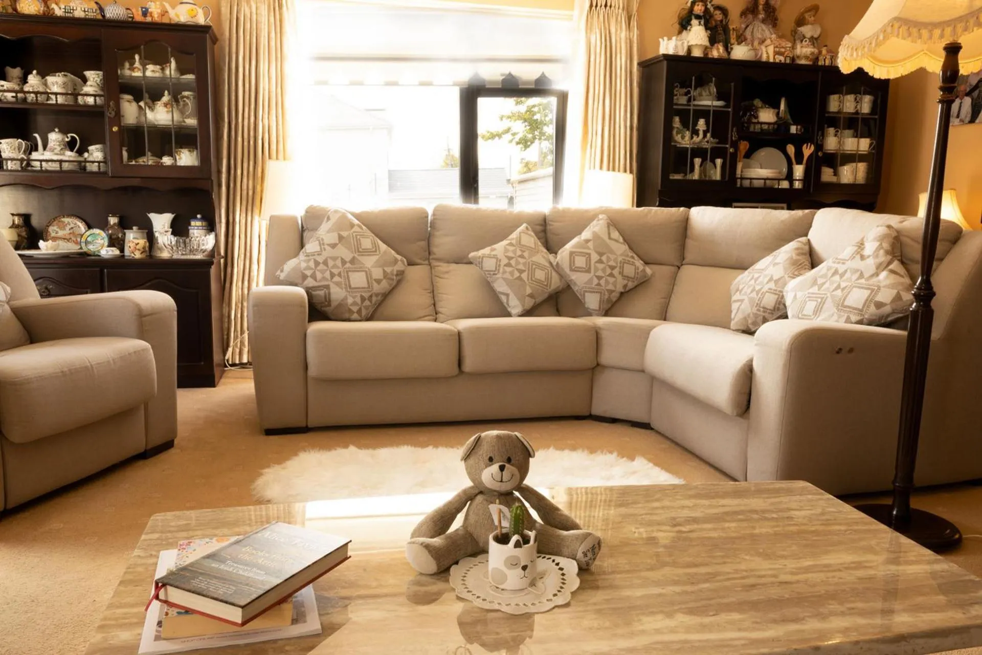 Living room in Station House Bed & Breakfast