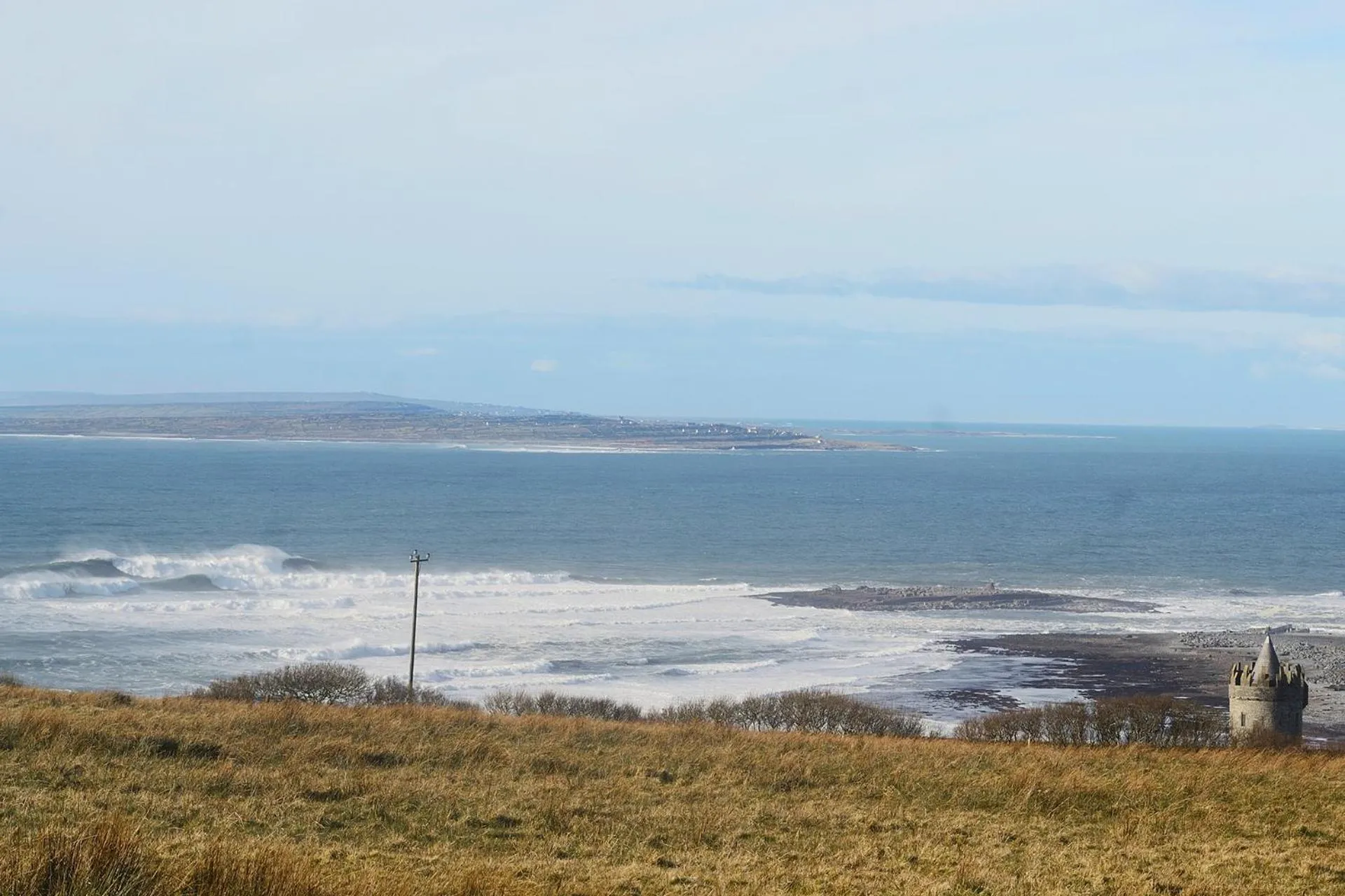 Sea view in Station House Bed & Breakfast