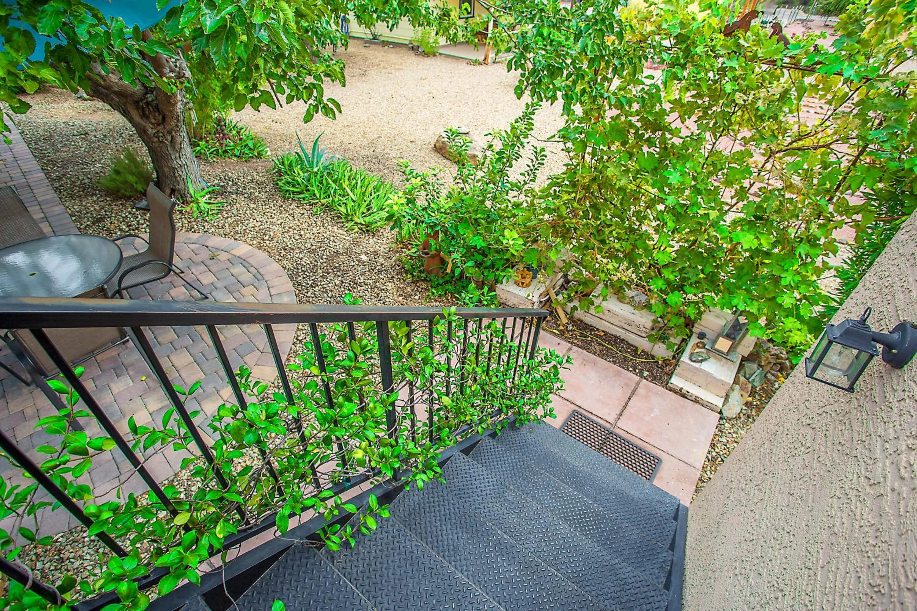 Garden view in My Place Suites