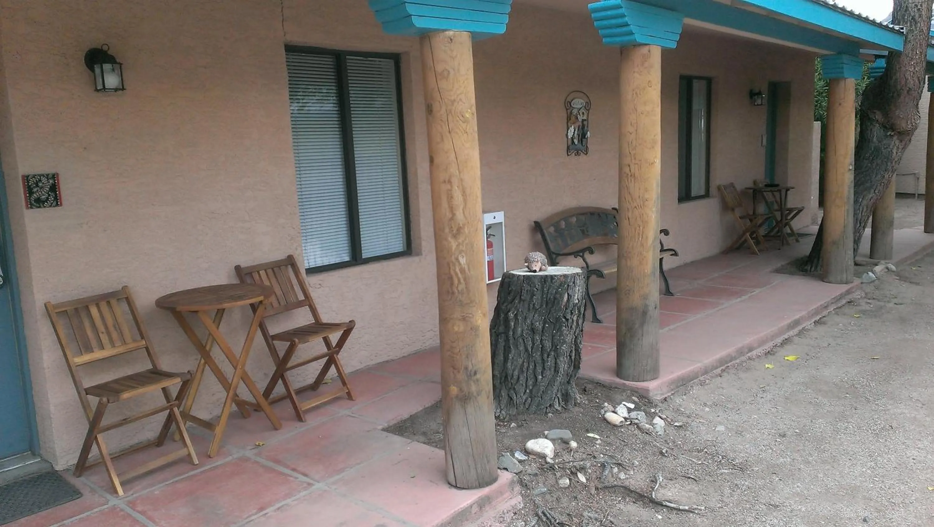 Patio in My Place Suites
