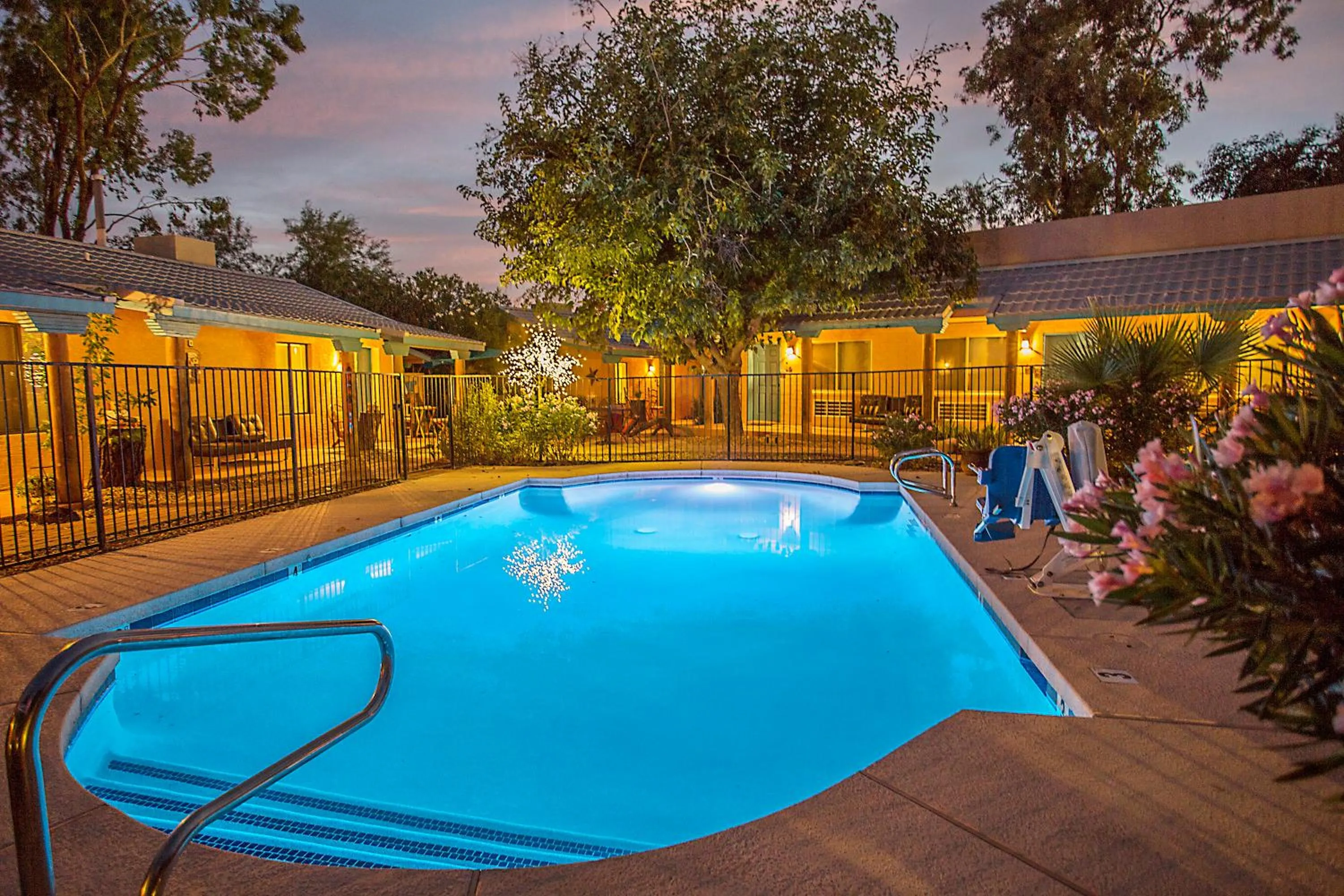 Pool view in My Place Suites