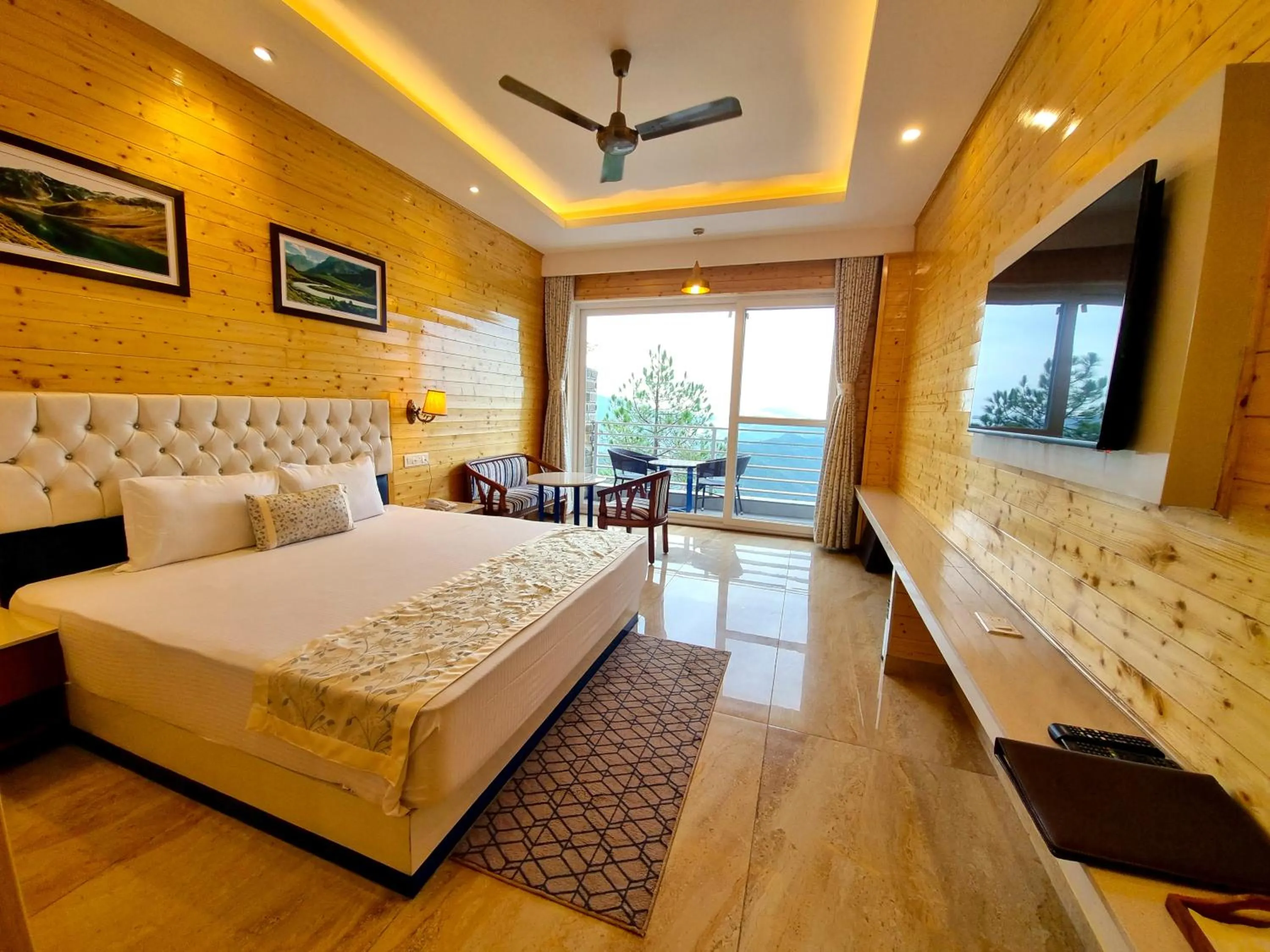 View (from property/room), Bed in Hotel Wood Stock Luxury - A Boutique Property - Penthouse - Open Air Restaurant & Terrace