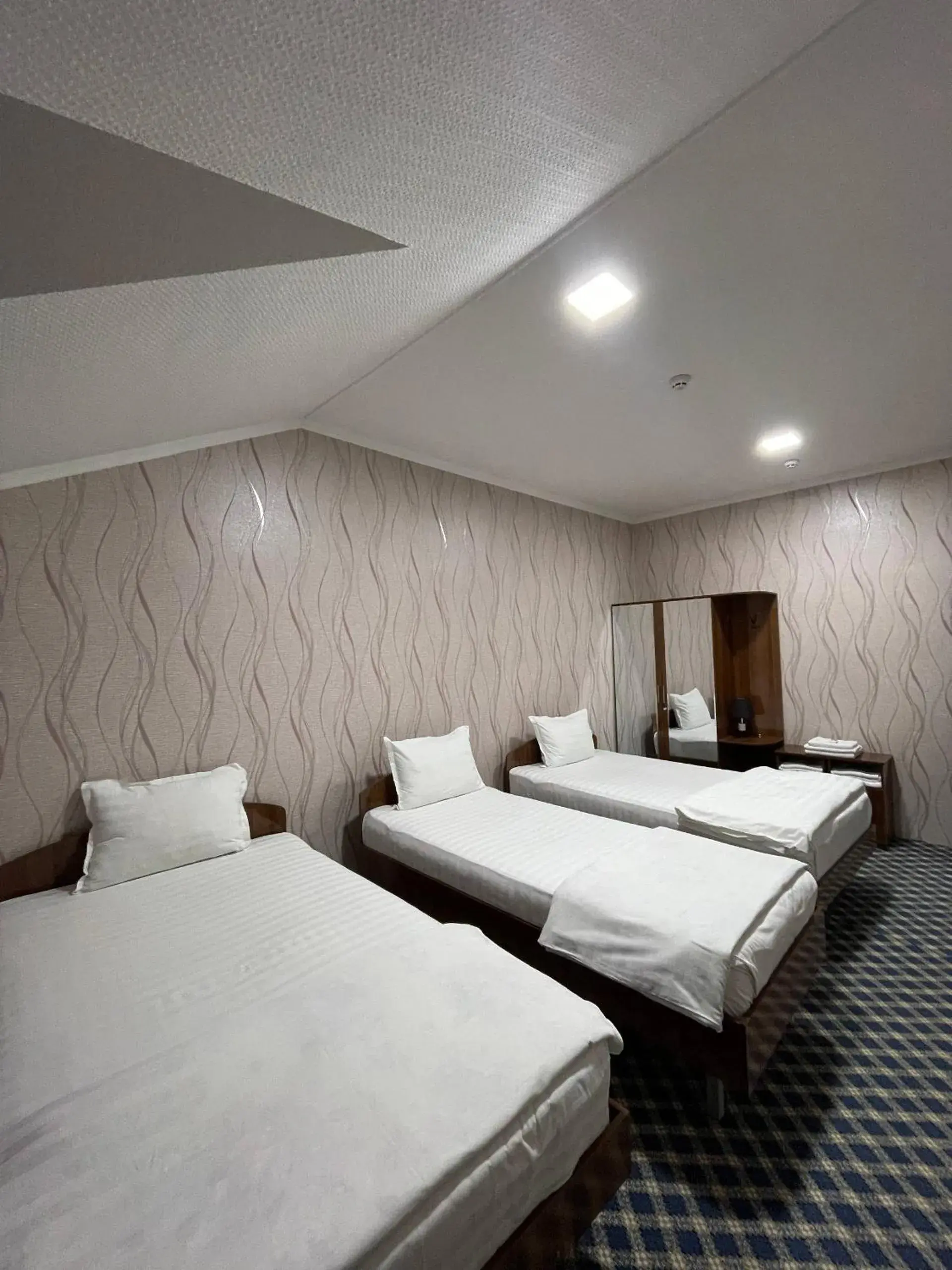 Bed in Orom Hotel Fergana Bed in Orom Hotel Fergana