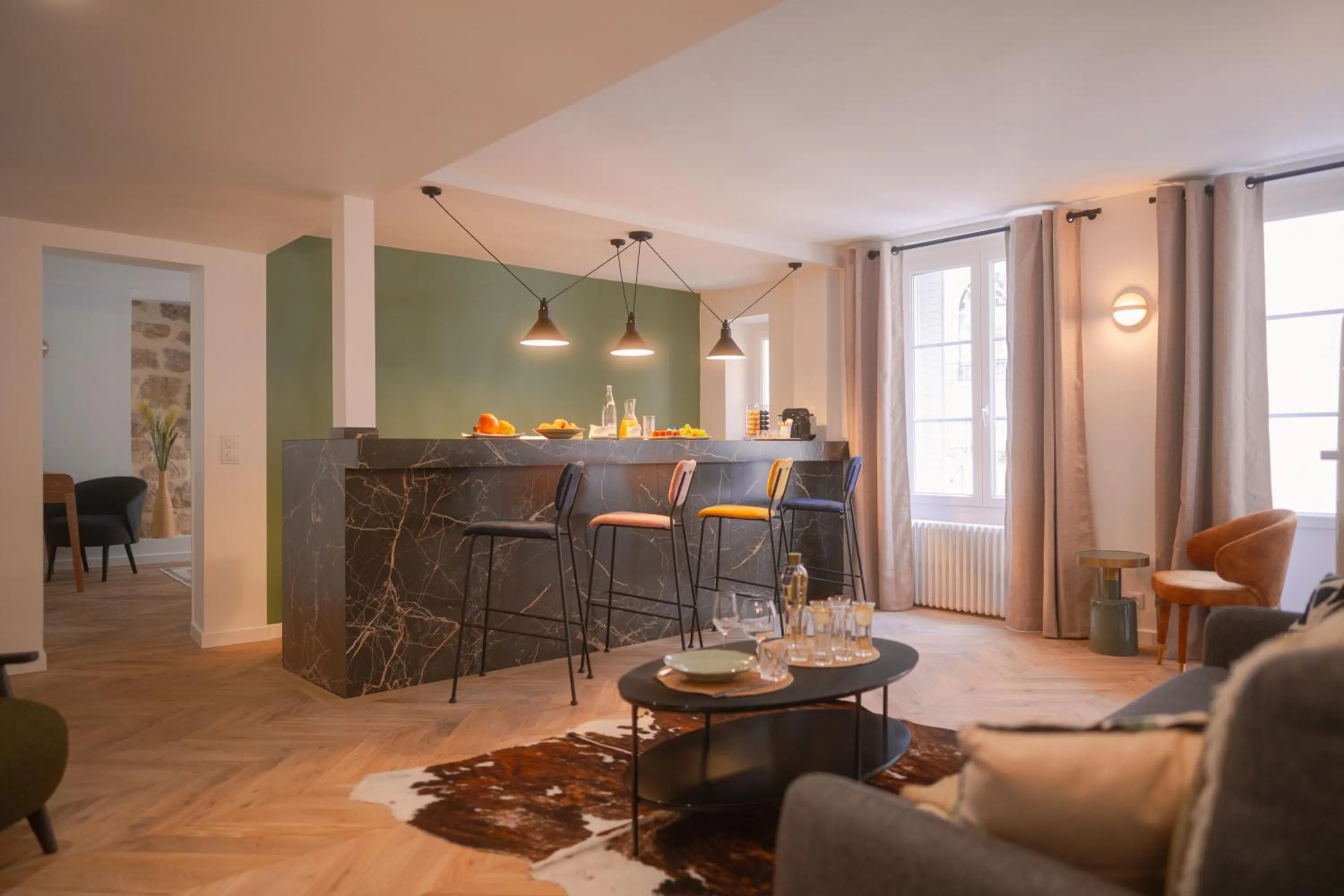 Le M. Musée du vin - l'appartement