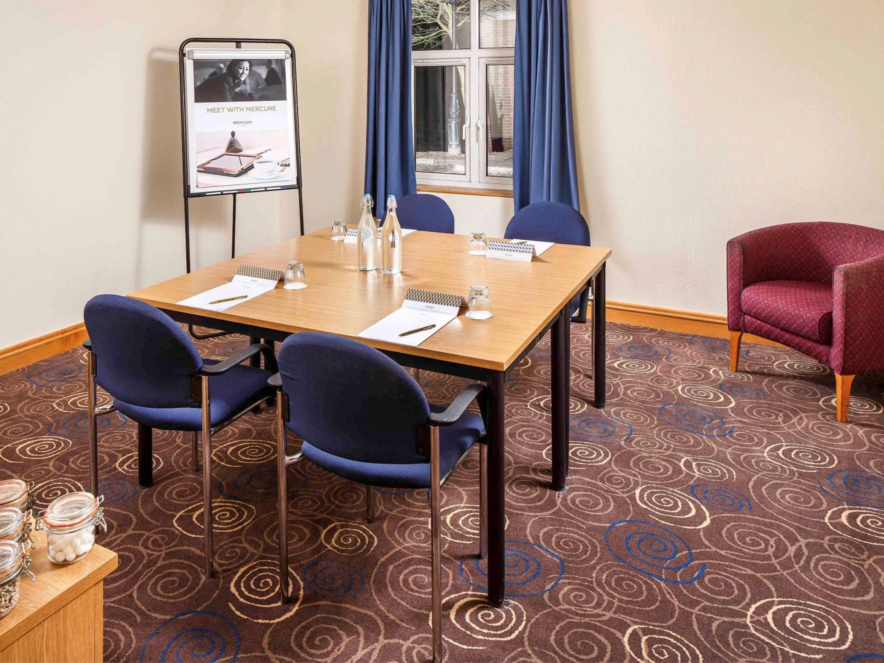 On site in Mercure Leeds Parkway Hotel