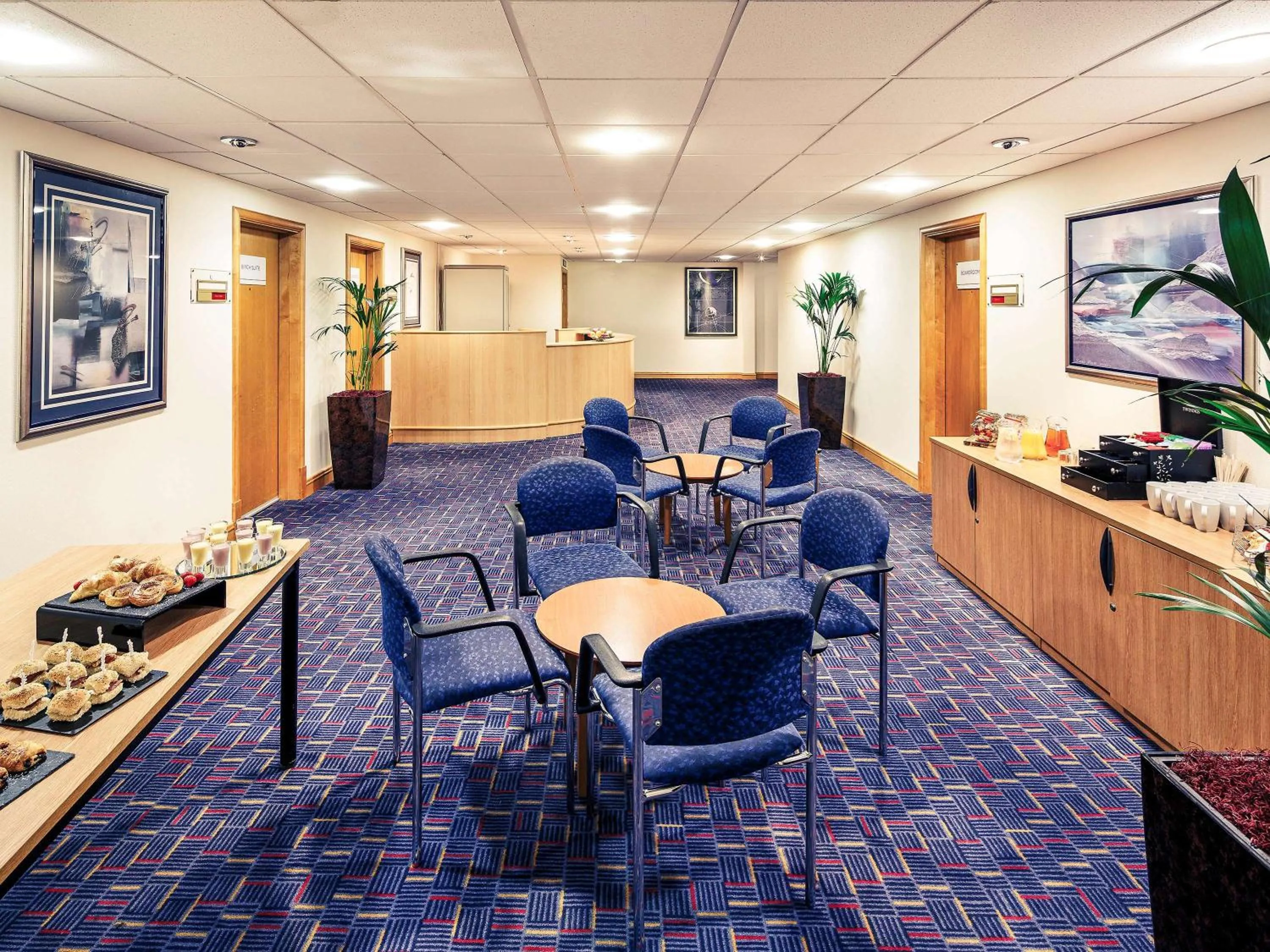 On site in Mercure Leeds Parkway Hotel