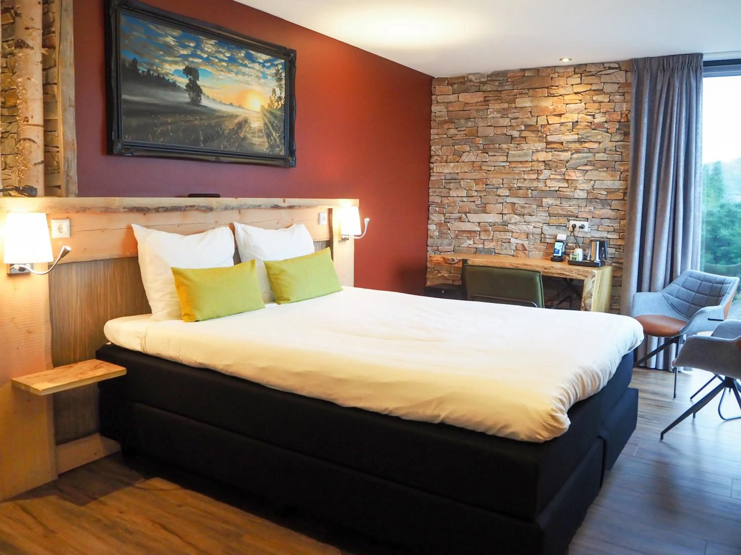 Bed in Boutique Hotel, Restaurant & Wellness Westerburcht