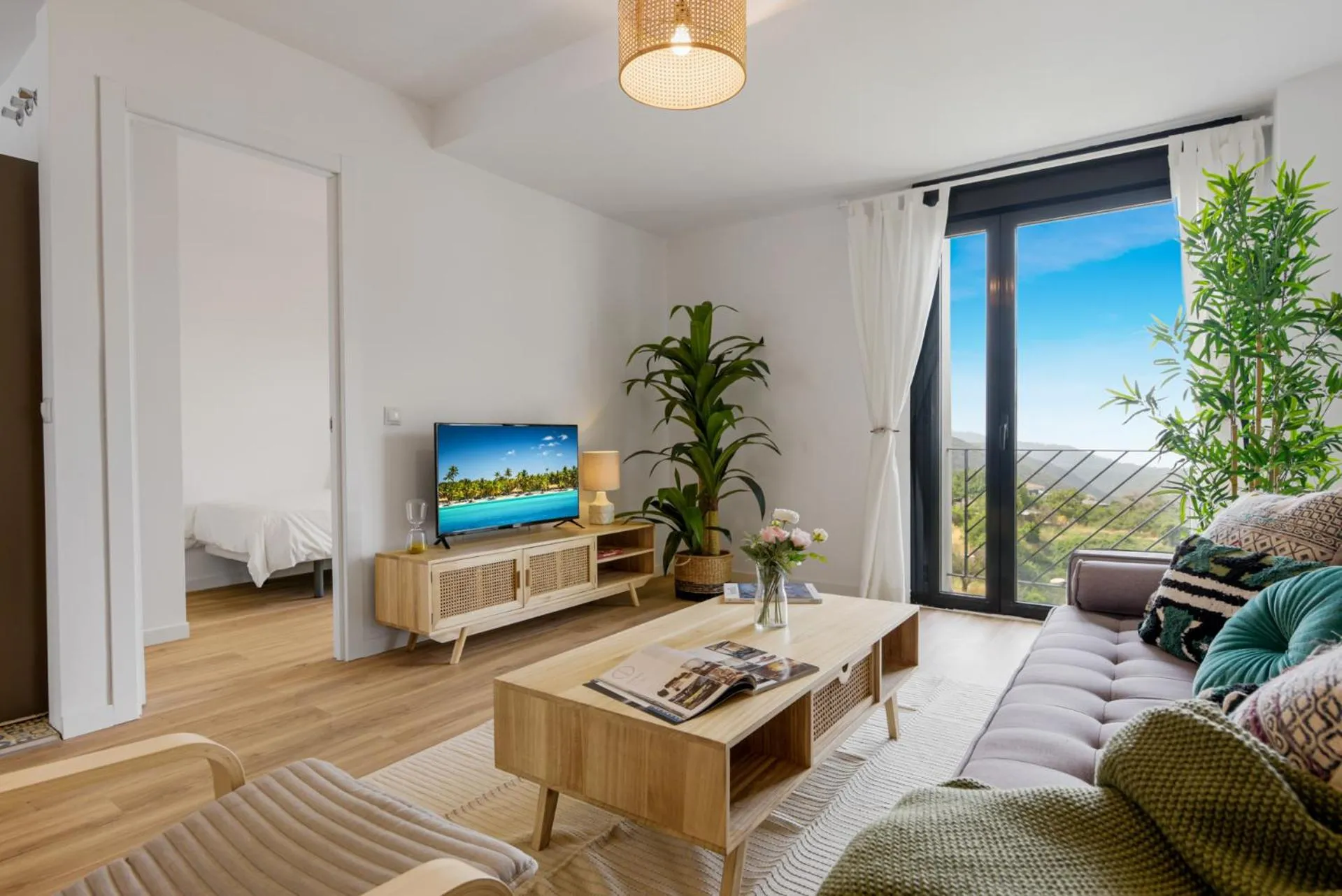 Living room in Dúplex Mar y Montaña