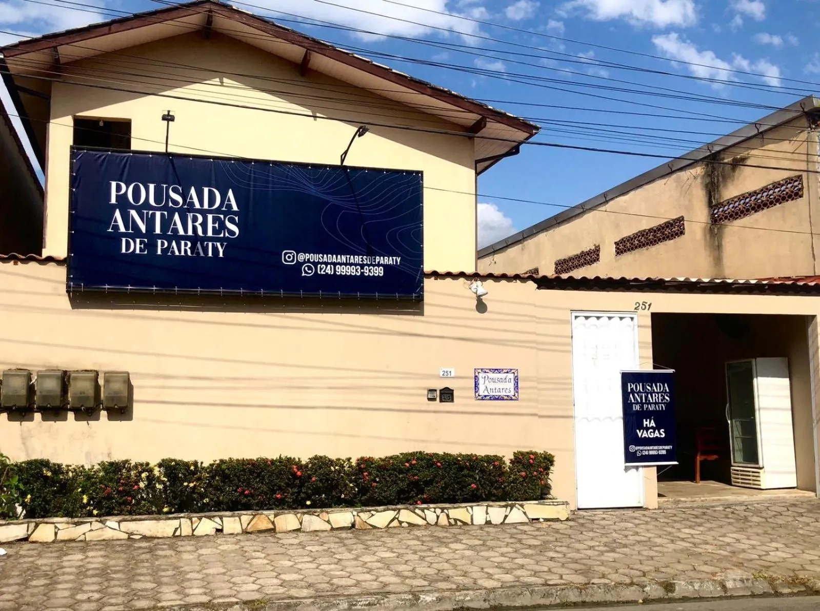 Property building in Pousada Antares de Paraty