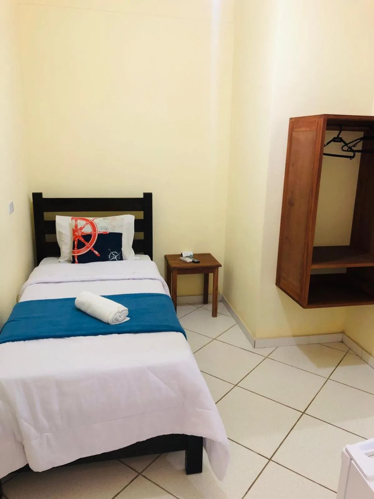 Bed in Pousada Antares de Paraty