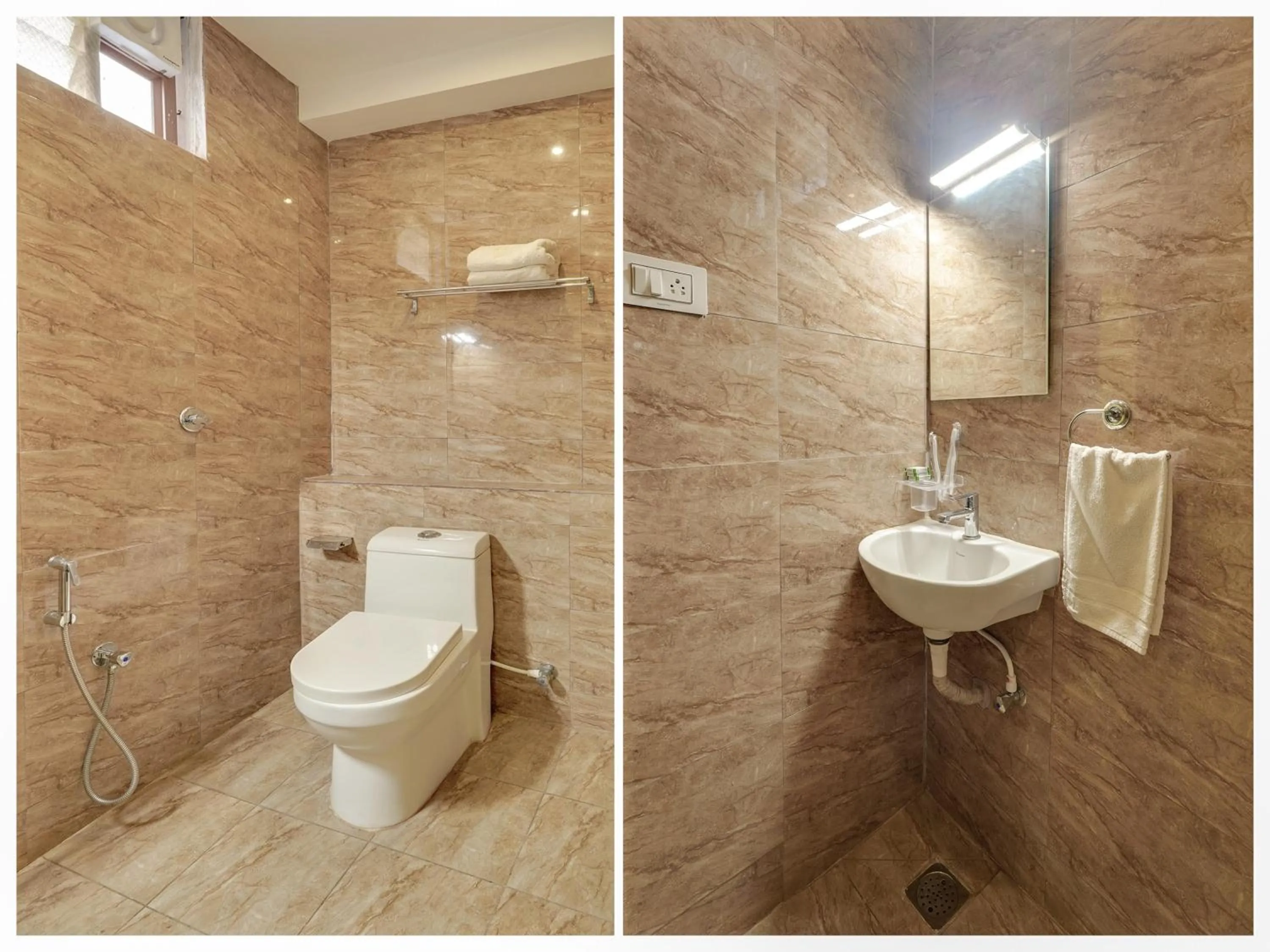 Bathroom in Al Noor Residency Business Class Hotel