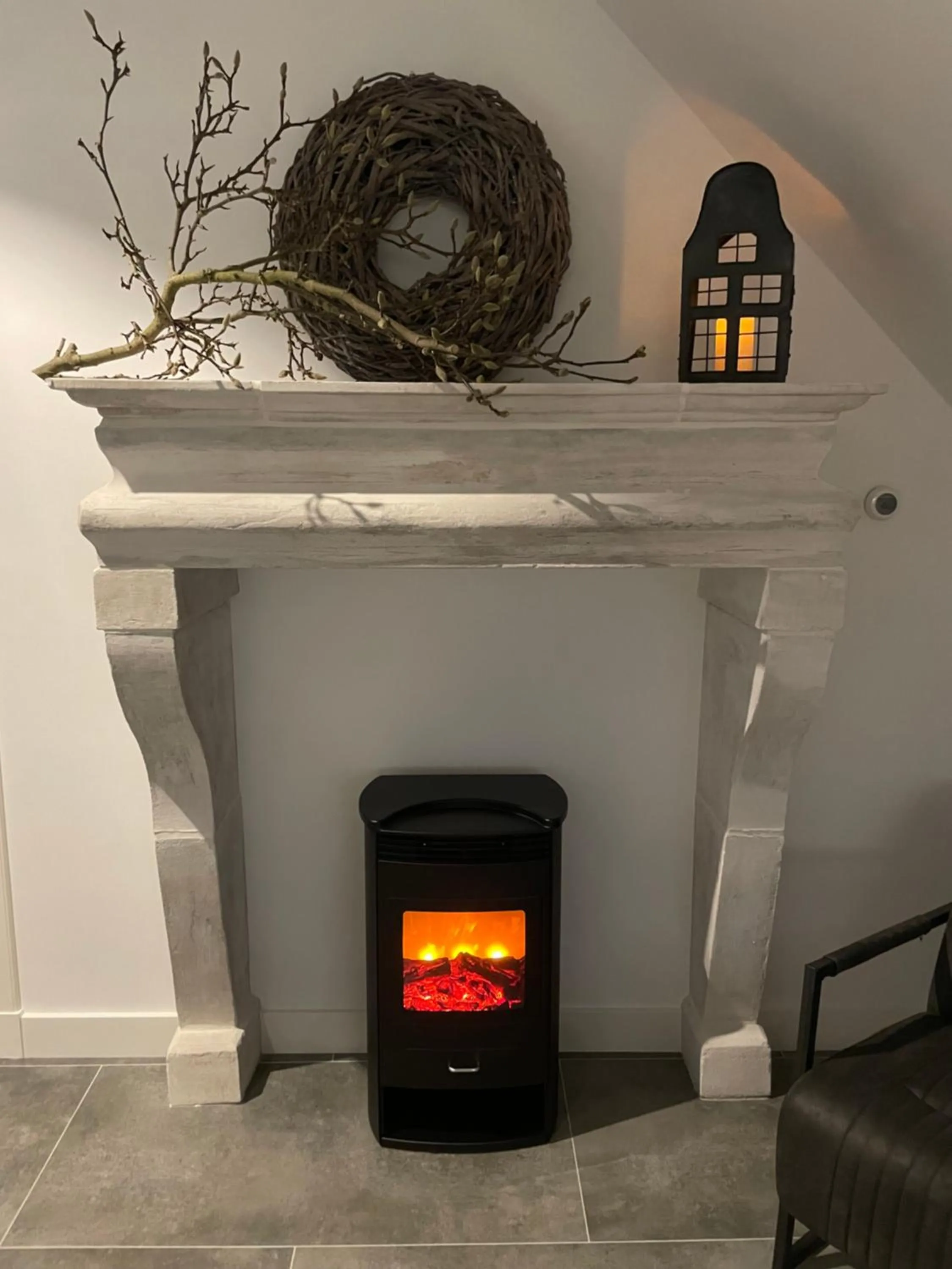 flat iron in B en B Stipdonk