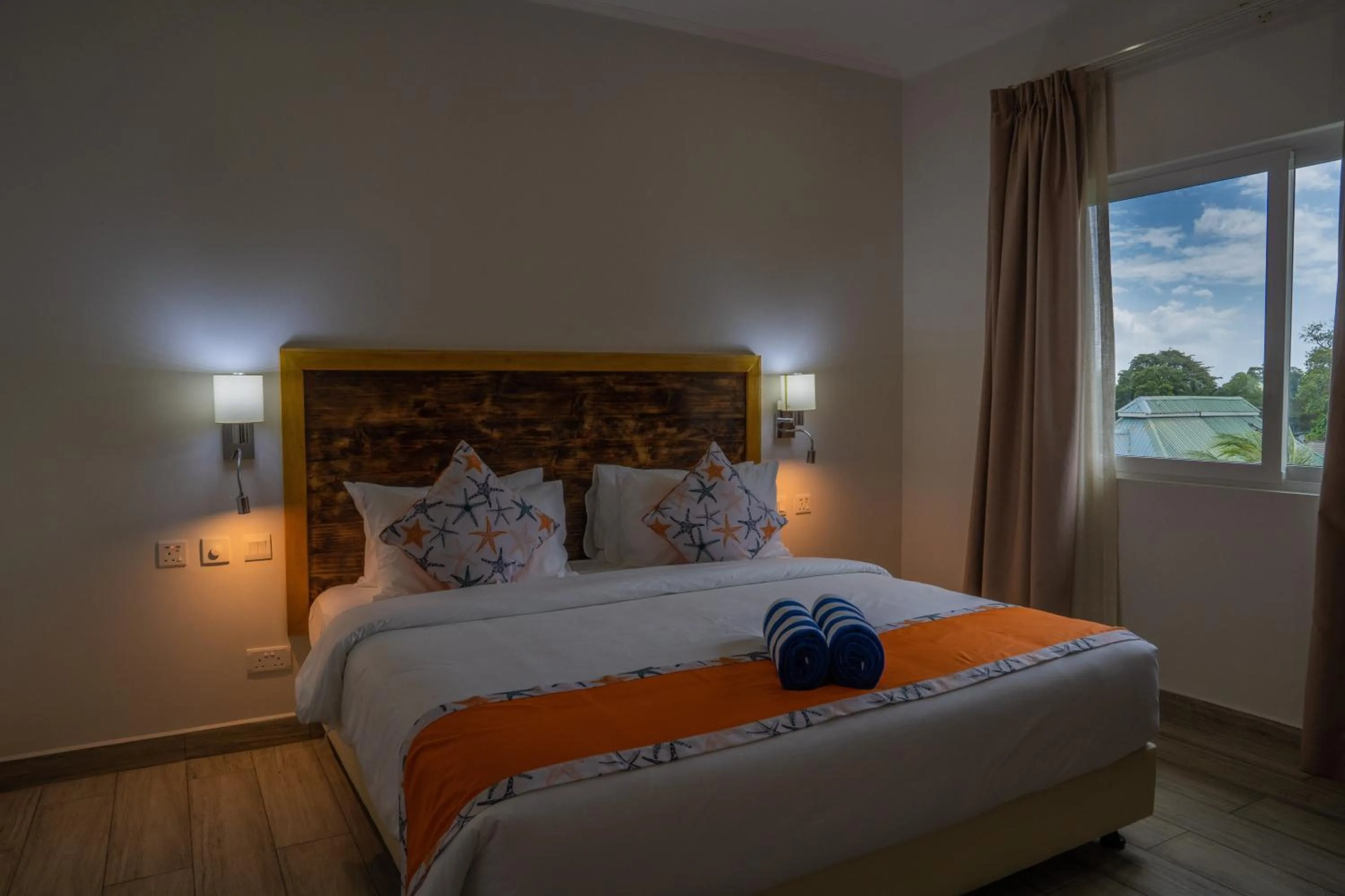 Bed in Voilà Beau Vallon