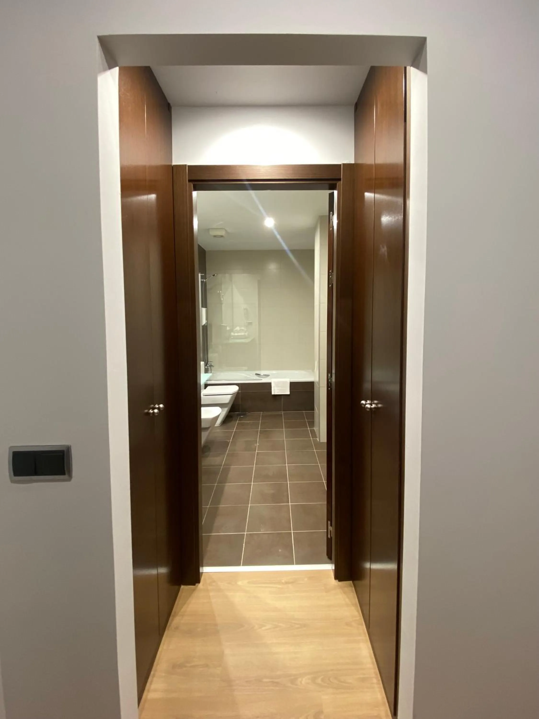 Bathroom in Hotel-Asador Montes Oretanos