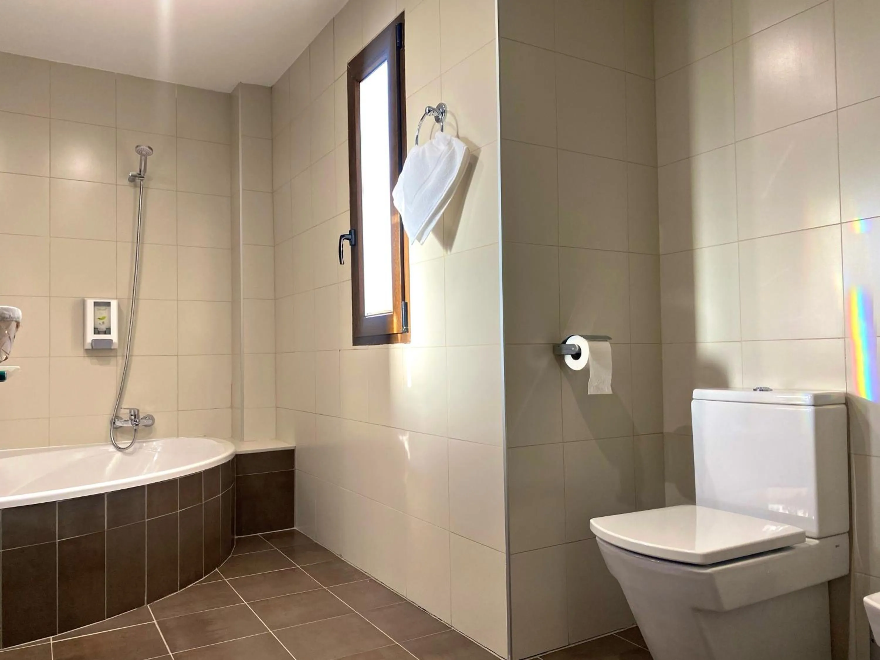 Bathroom in Hotel-Asador Montes Oretanos