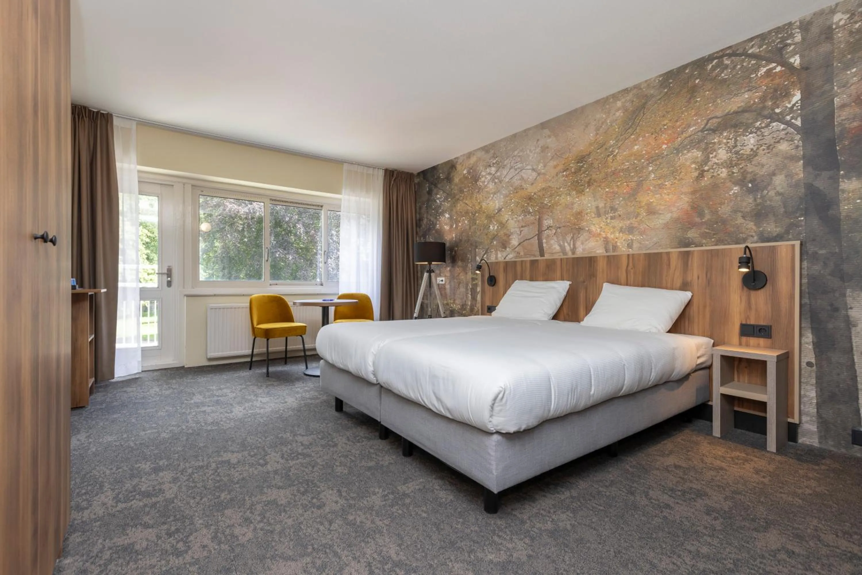 Bedroom, Bed in Fletcher Hotel Restaurant Erica