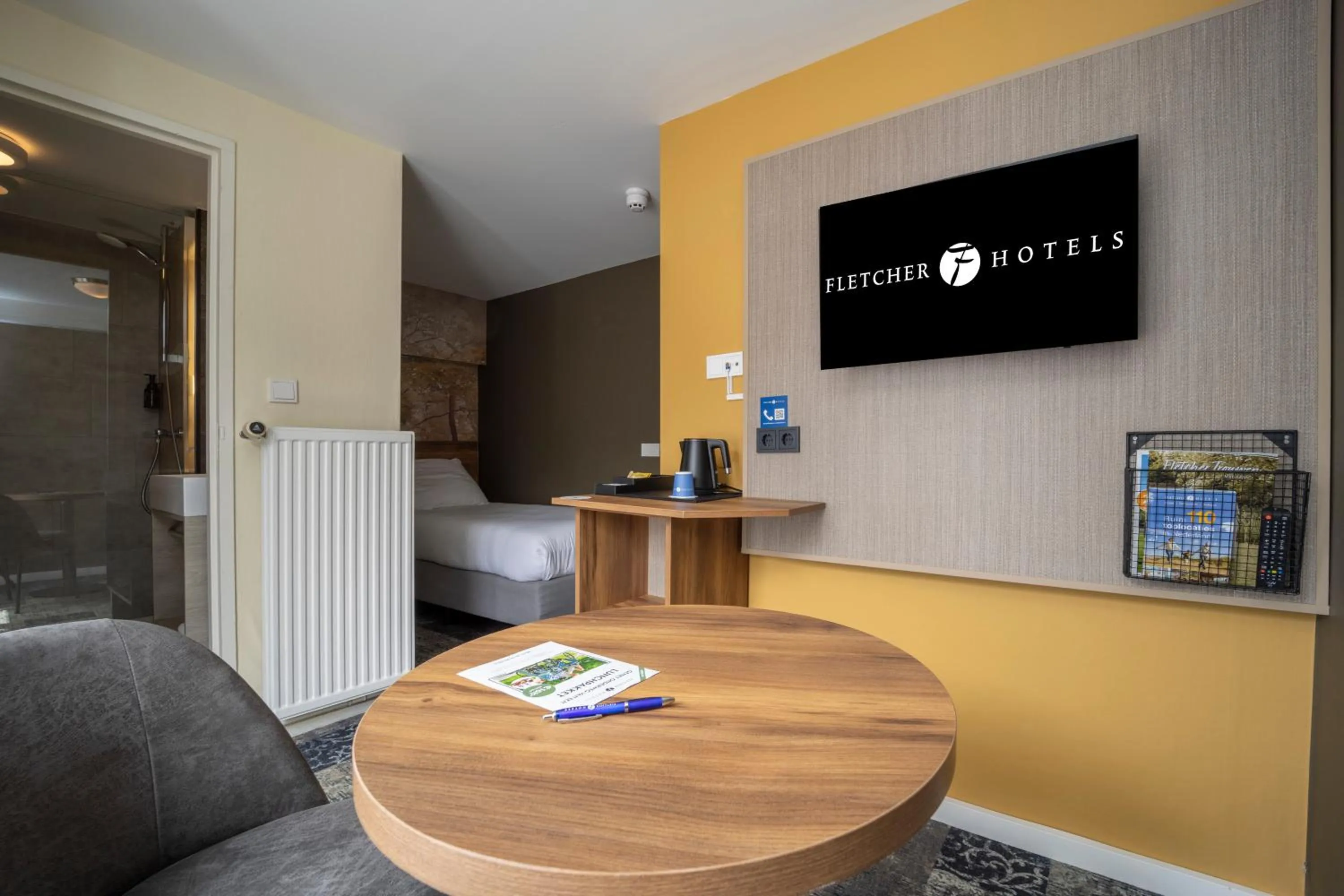 Seating area in Fletcher Hotel Restaurant Erica