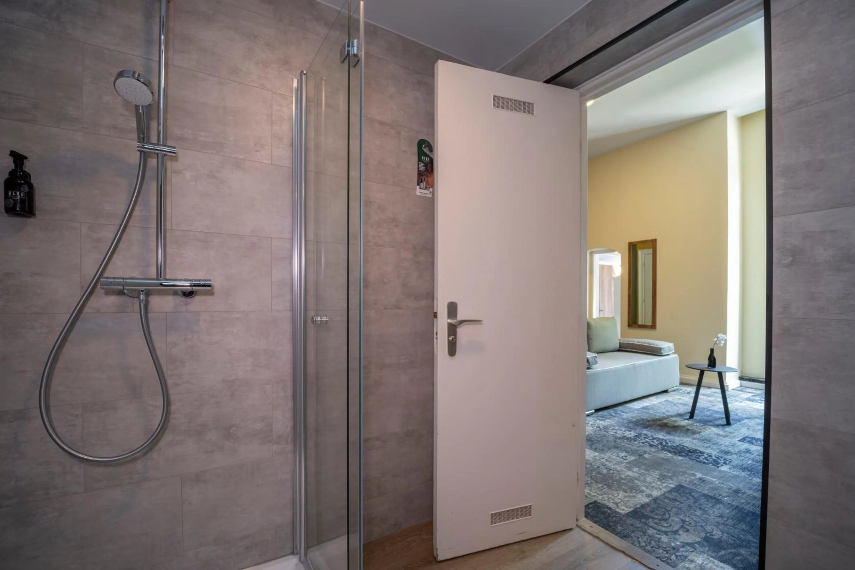 Shower in Fletcher Hotel Restaurant Erica