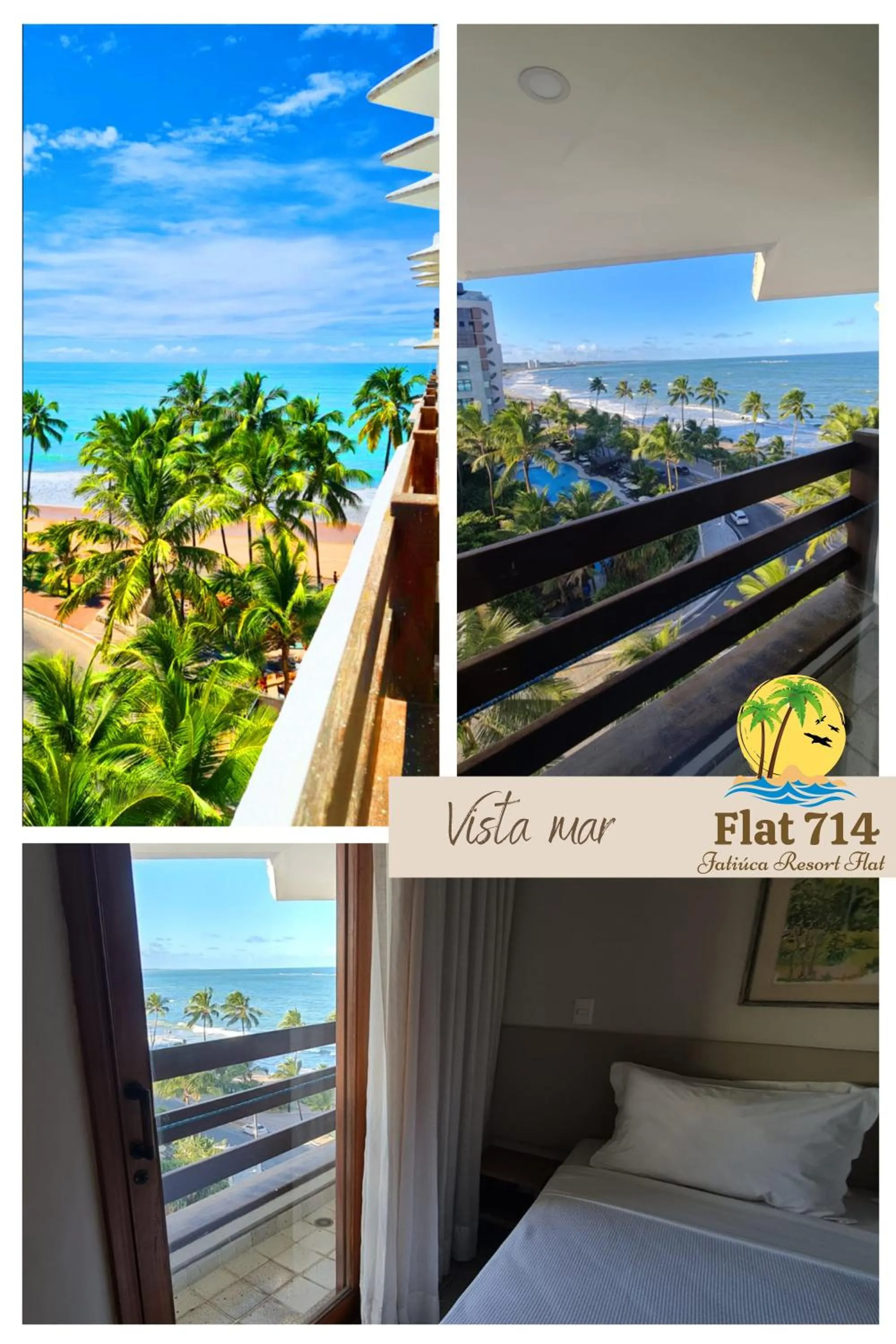 JATIÚCA SUITES RESORT - Flat VISTA MAR