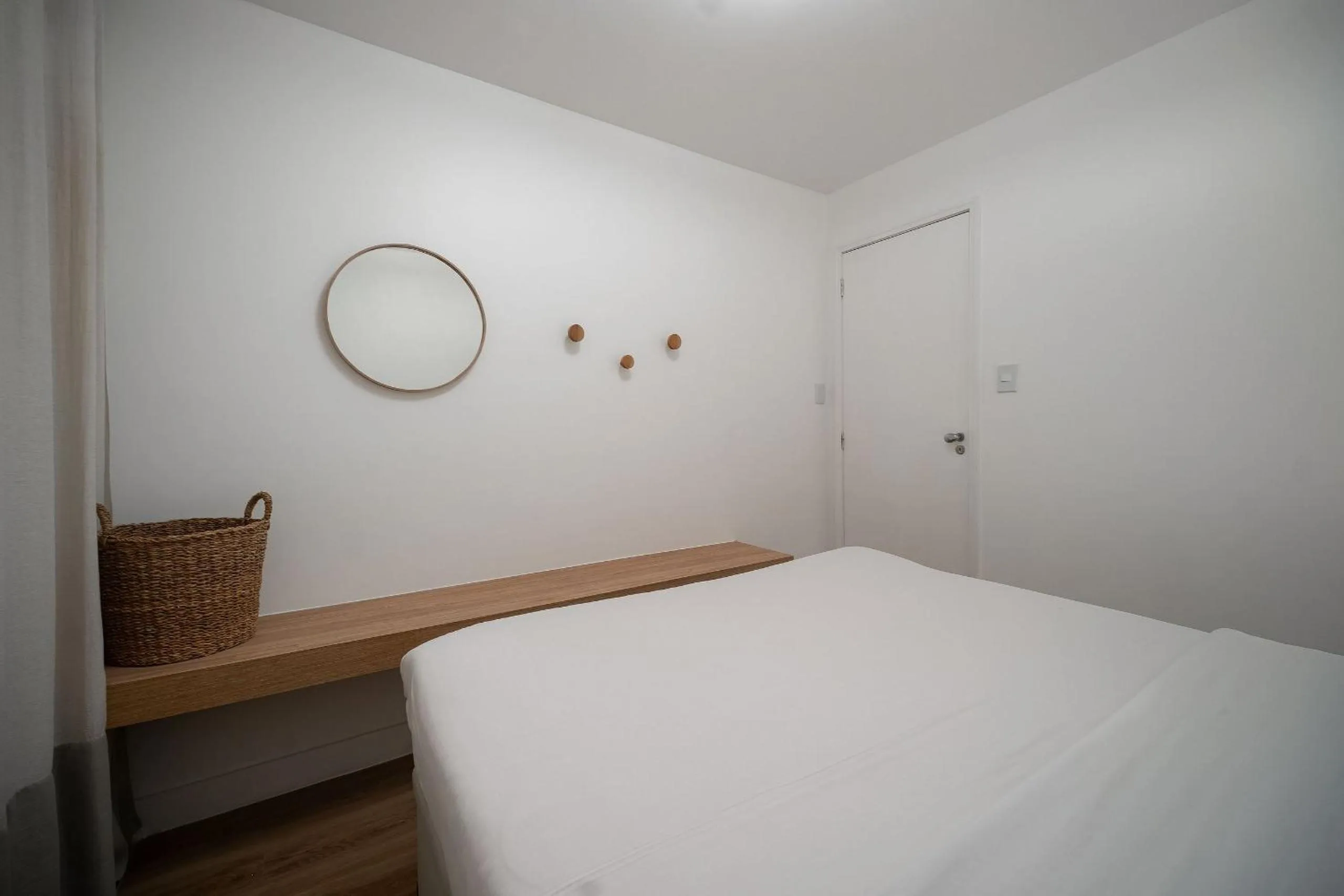 Decorative detail, Bed in Apartamento recém reformado no Leblon