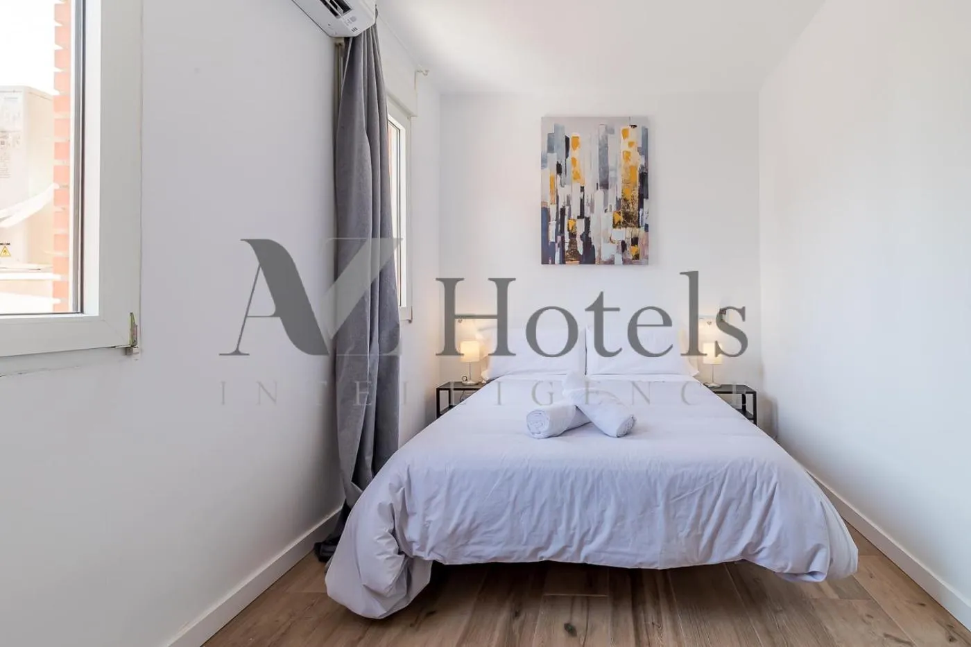 Bed in AYZ Joaquín Pol - Auto check-in property