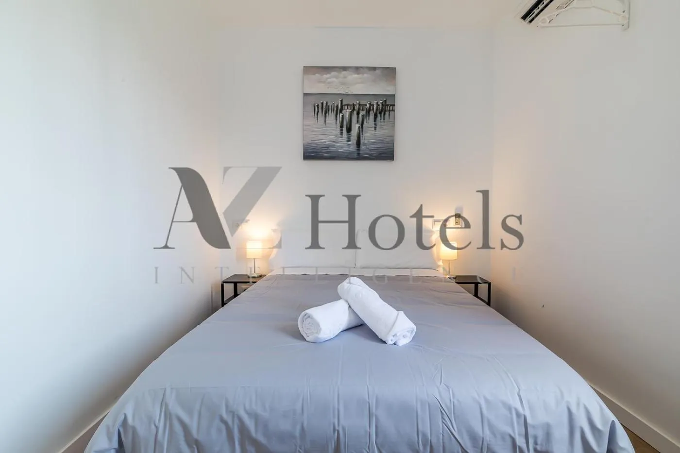 Bed in AYZ Joaquín Pol - Auto check-in property