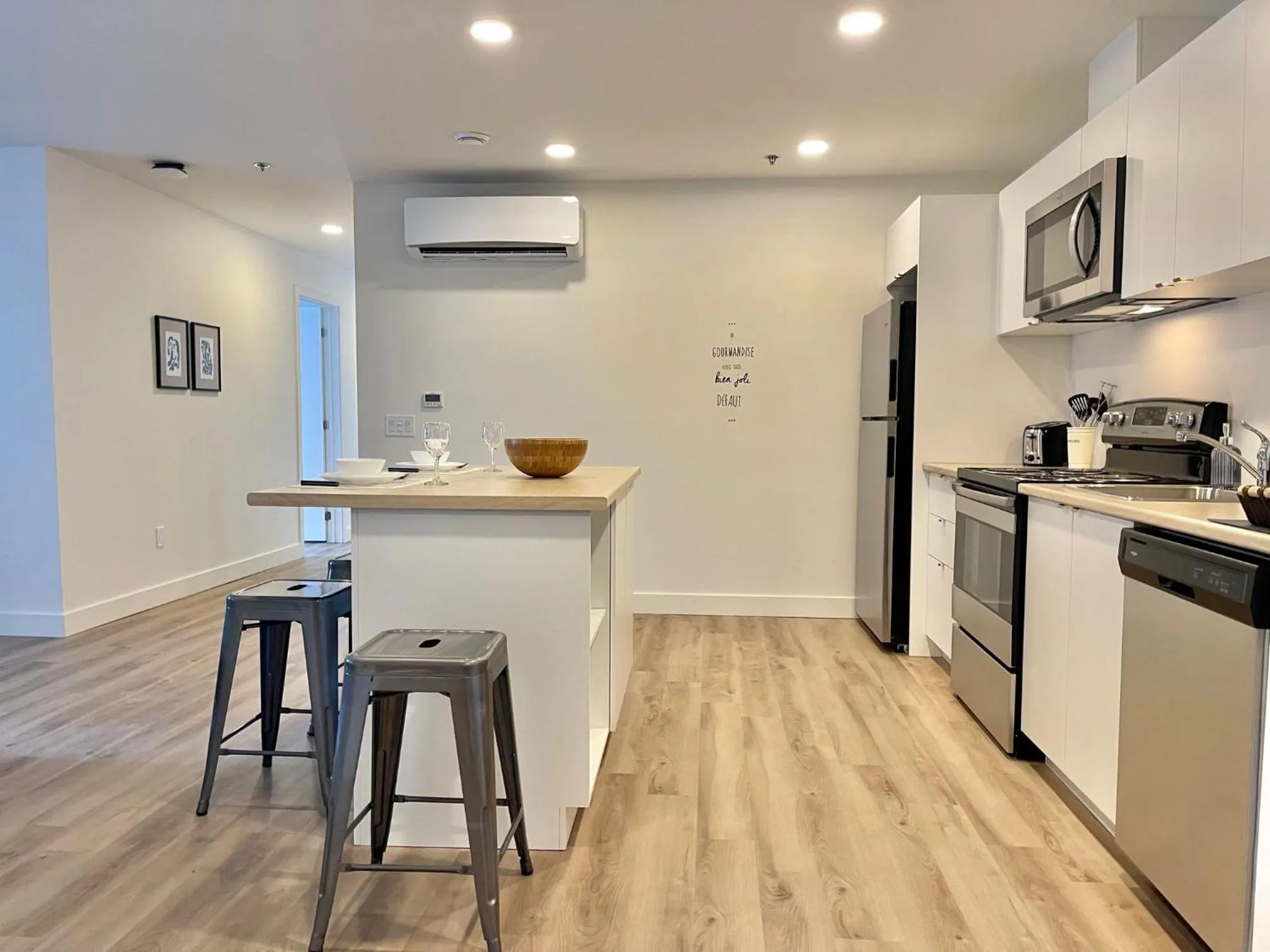 Kitchen or kitchenette in APPART-HOTEL L'UNI