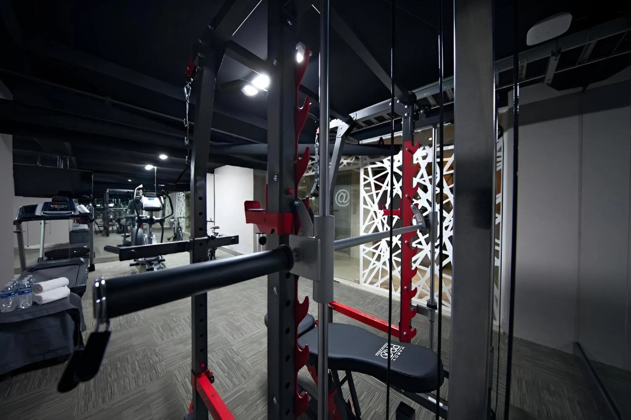 Fitness centre/facilities in Suites Del Ángel