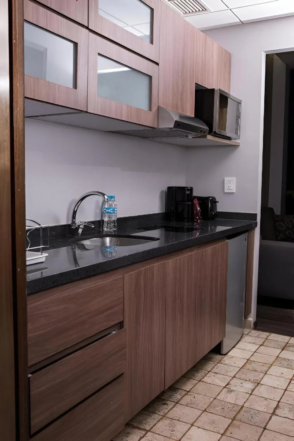 Kitchen or kitchenette in Suites Del Ángel