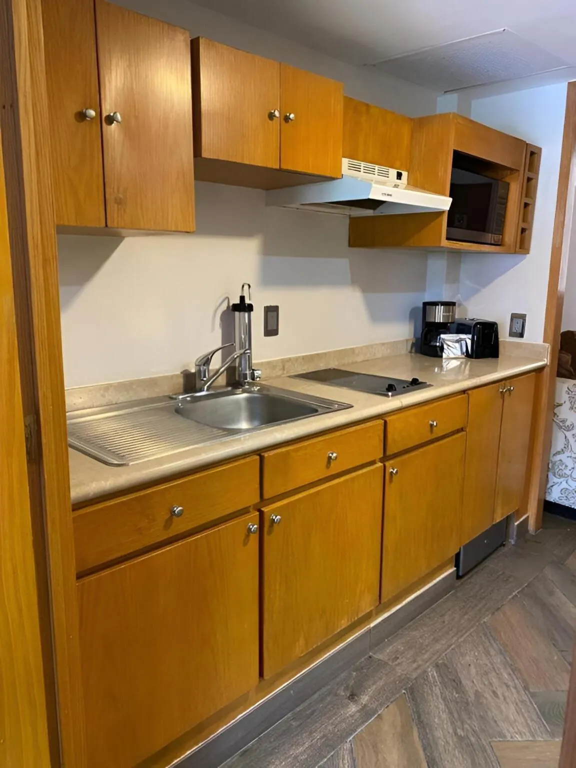 Kitchen or kitchenette in Suites Del Ángel