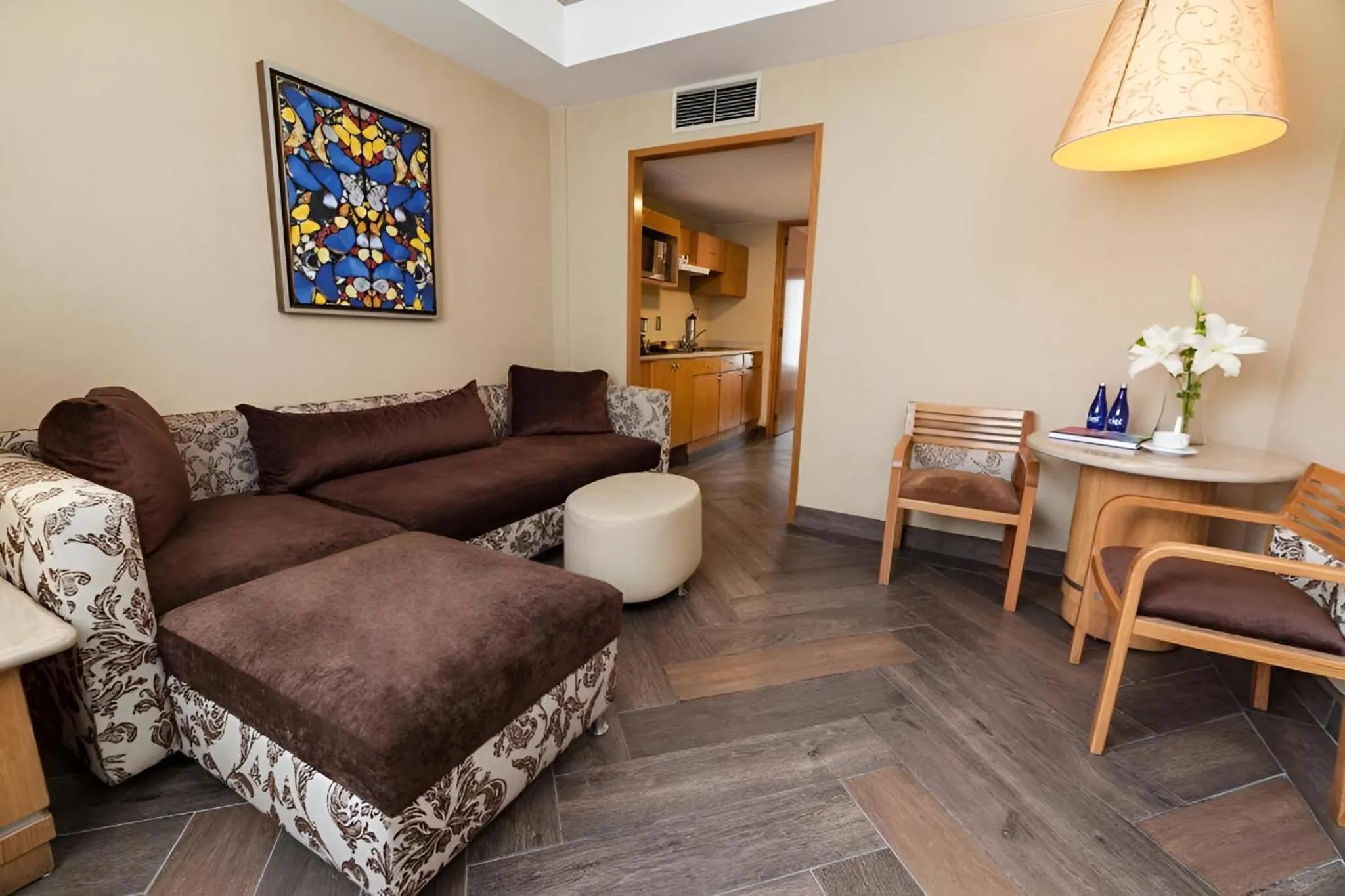 Living room in Suites Del Ángel