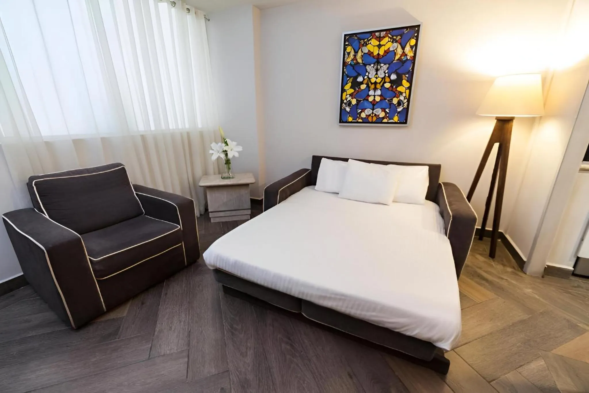 Living room in Suites Del Ángel