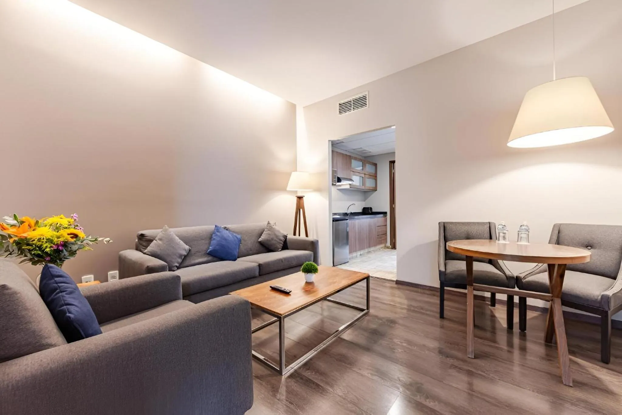 Living room in Suites Del Ángel