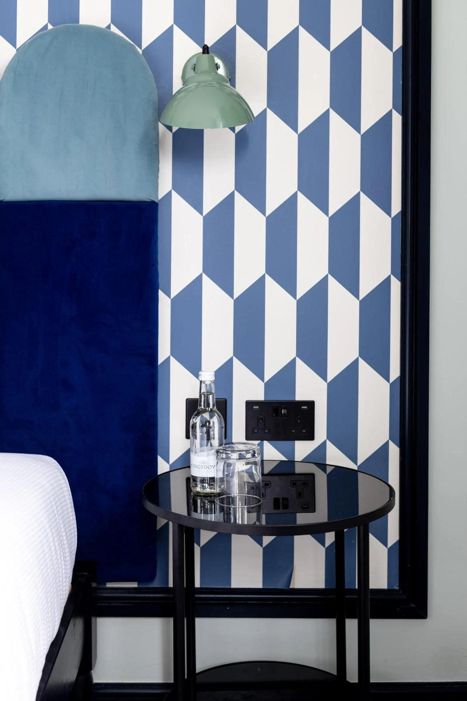 Decorative detail, Bed in The Camden Town Hotel