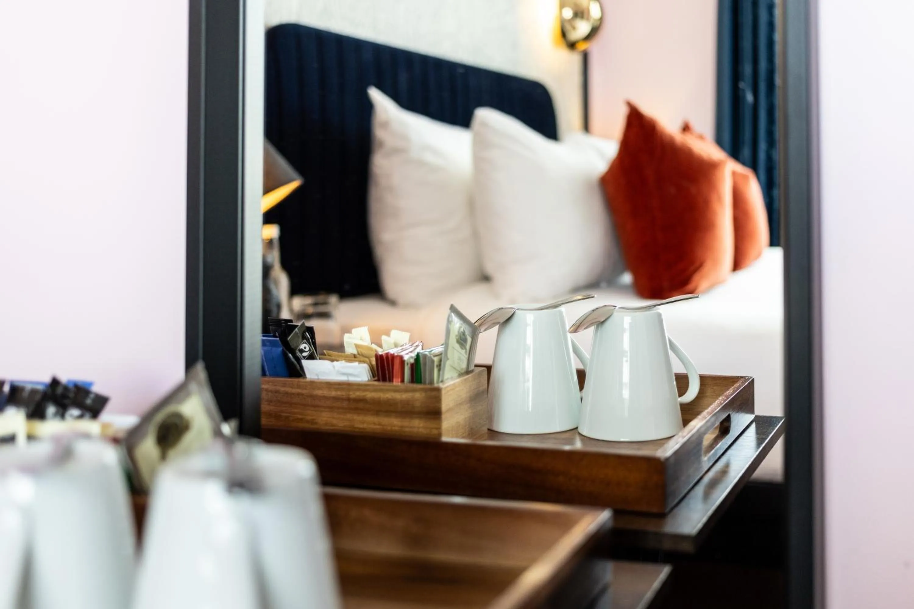 Decorative detail, Bed in The Camden Town Hotel